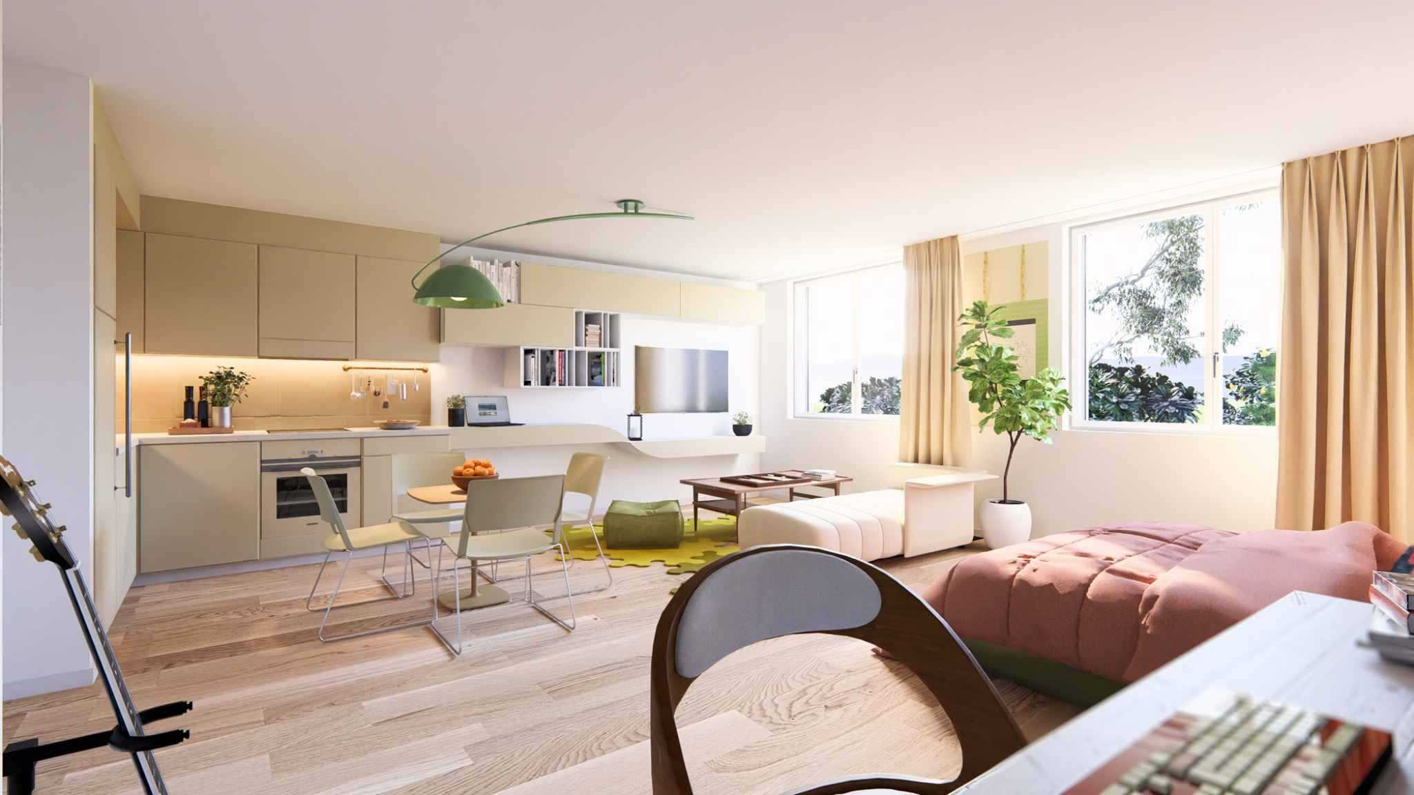 Siviriez  - Appartement 1.5 Pi&egrave;ces