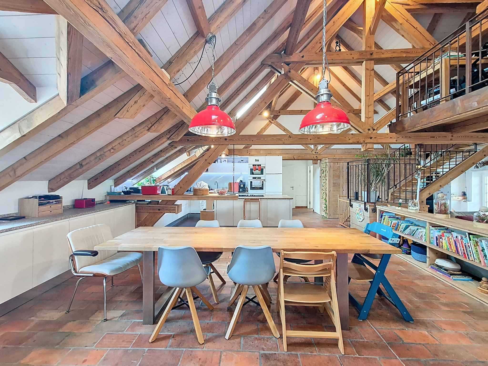 Mézières FR  - Attique 5.5 Pi&egrave;ces 4 Chambres