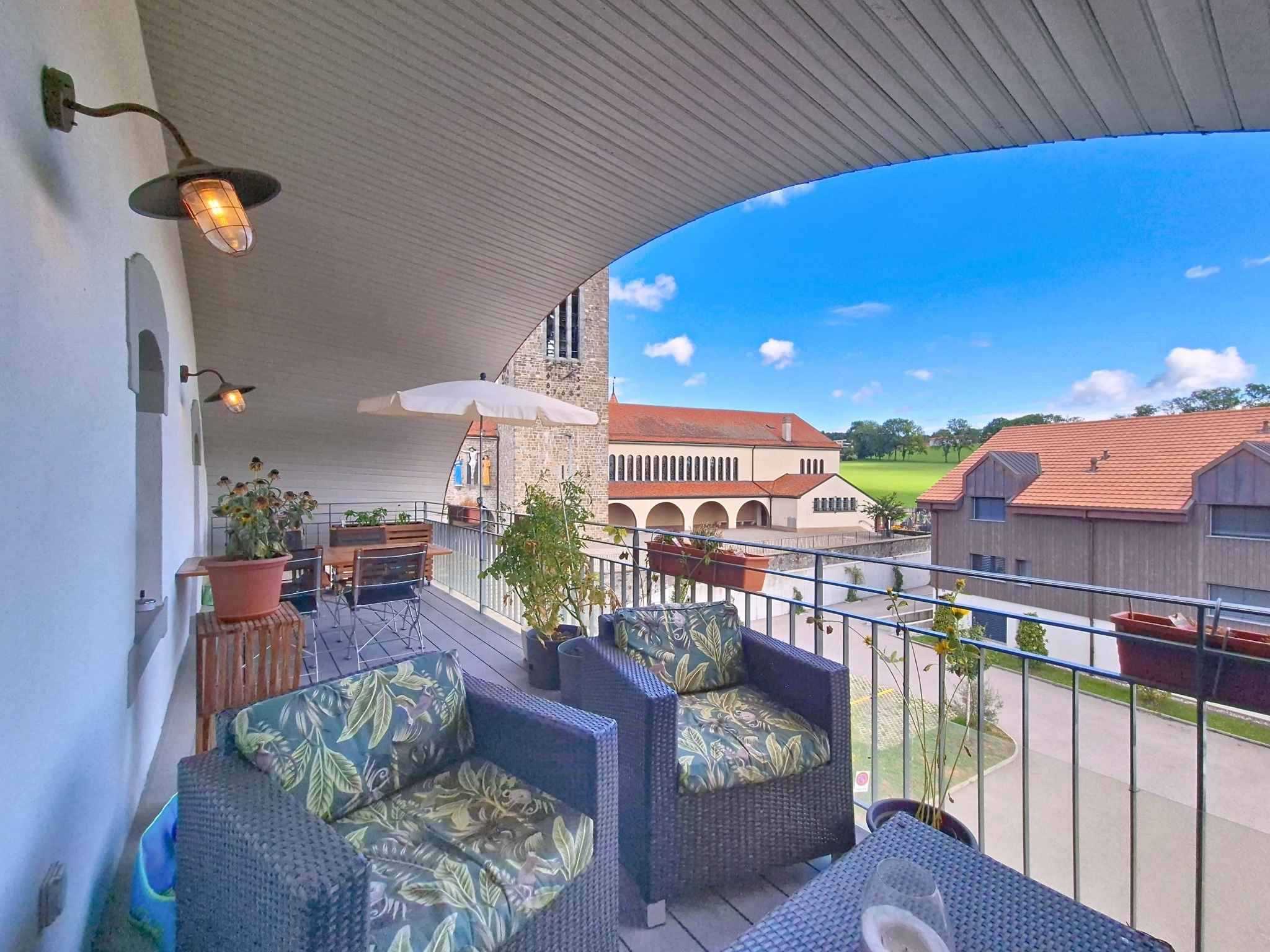 Mézières FR  - Attique 5.5 Pi&egrave;ces 4 Chambres