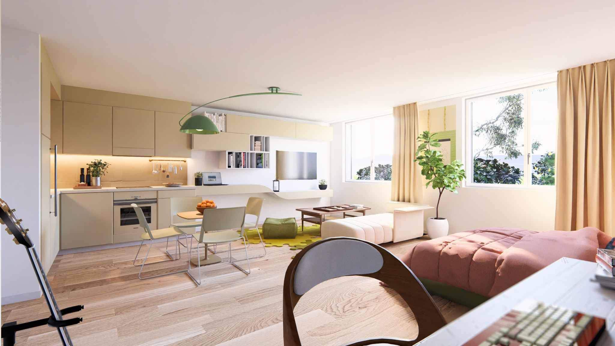 Siviriez  - Appartement 1.5 Pi&egrave;ces - picture 1