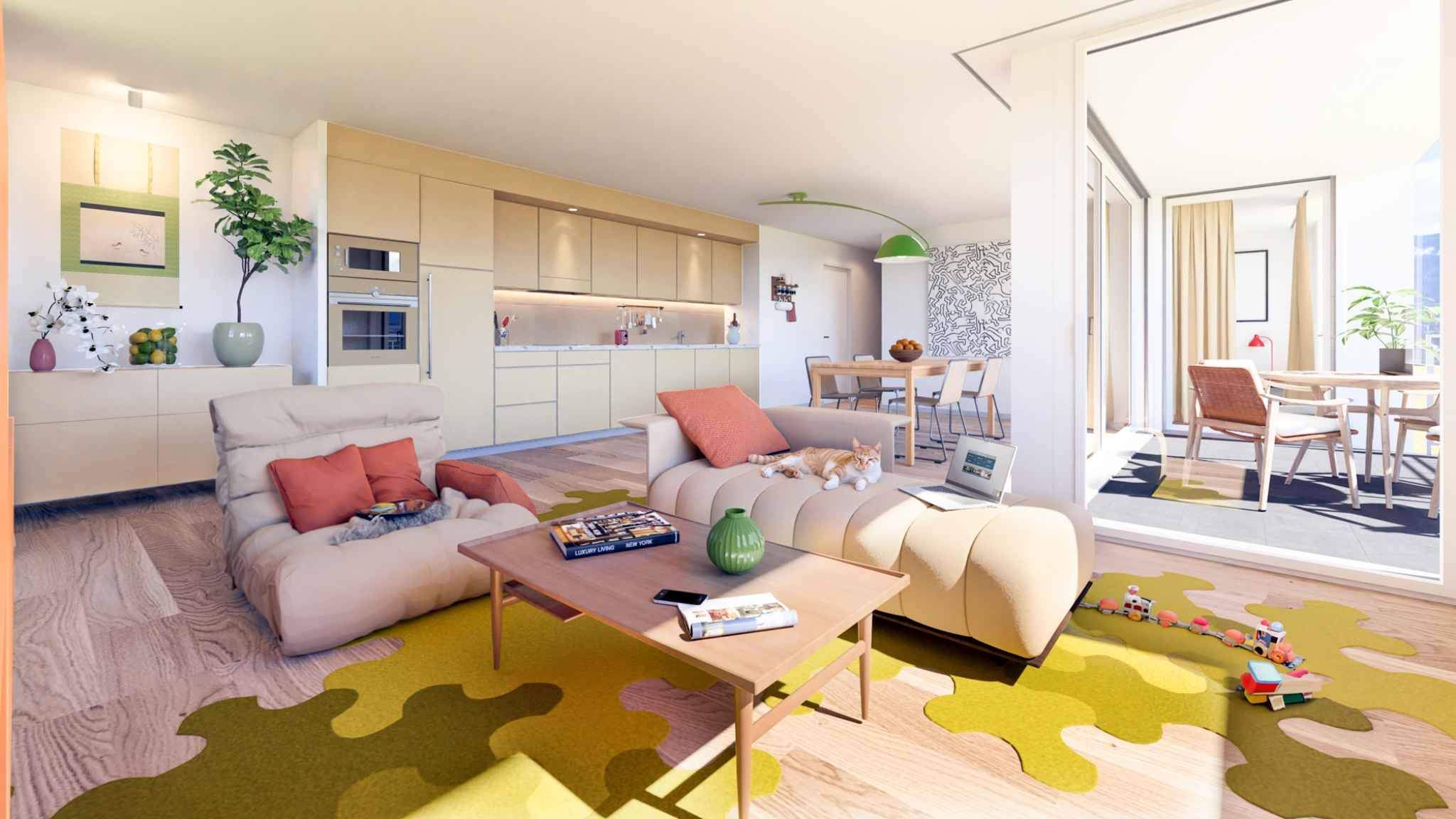 Siviriez  - Apartment 3 Bedrooms - picture 1