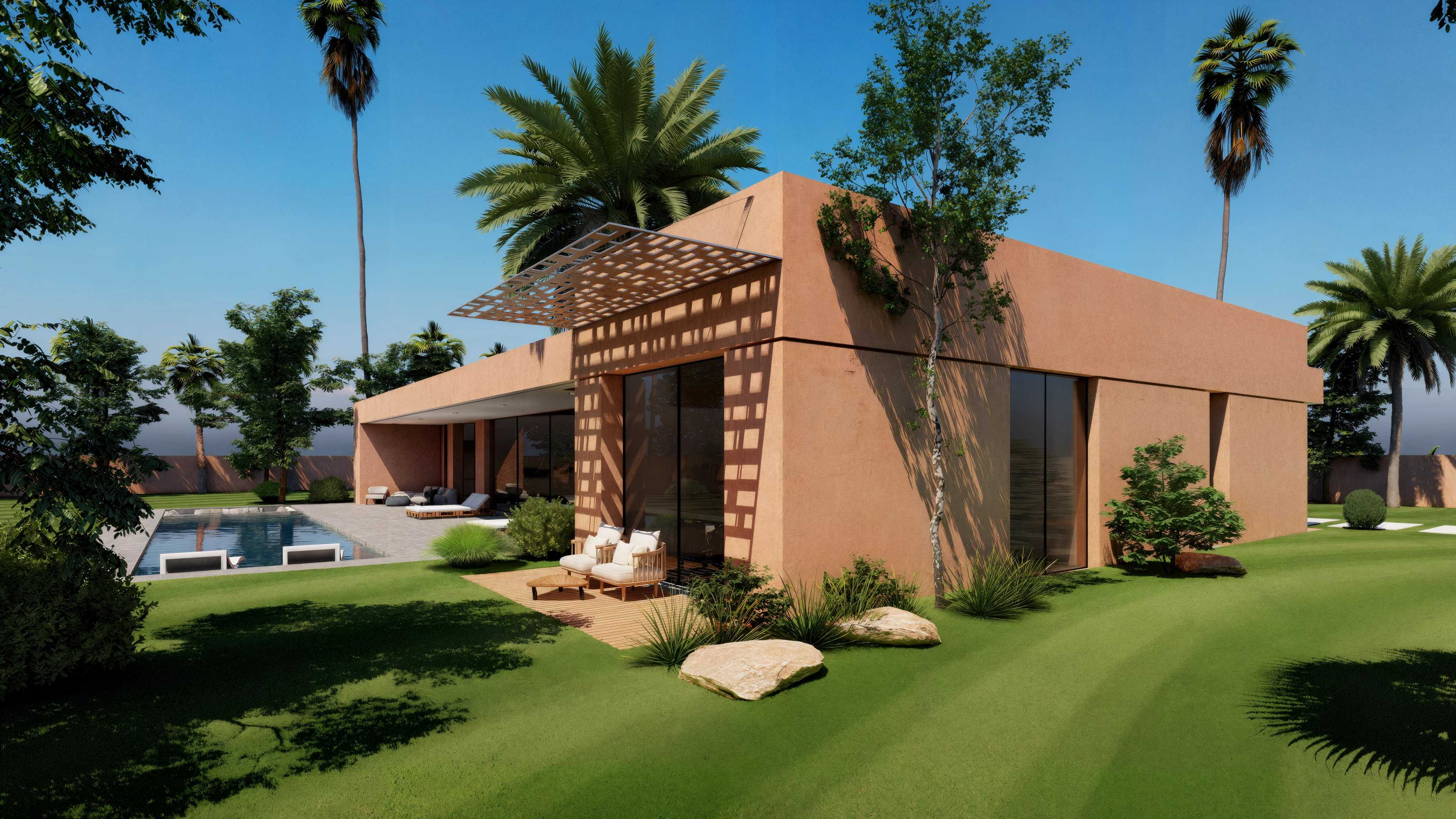 Marrakech  - Villa 6 Pi&egrave;ces 5 Chambres