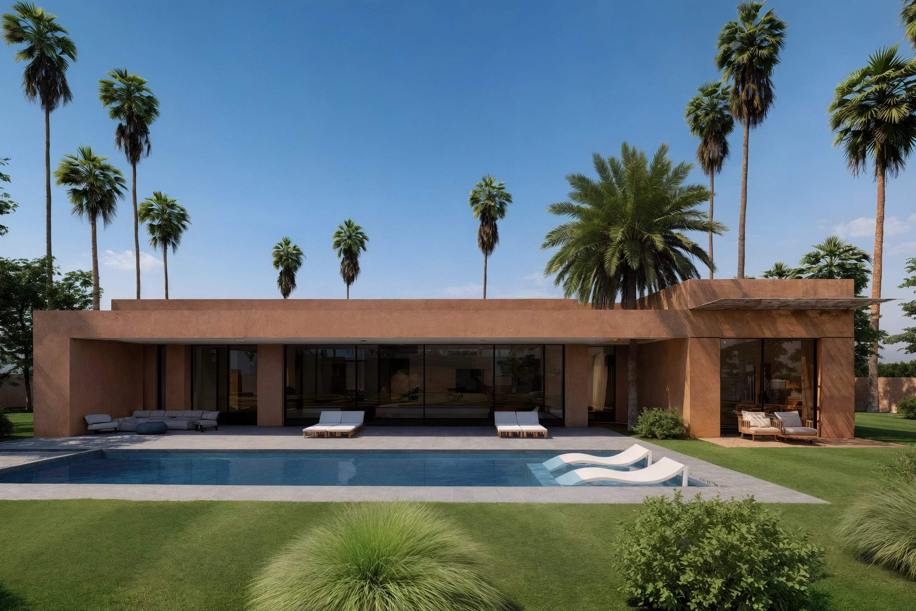 Marrakech  - Villa 6 Pi&egrave;ces 5 Chambres - picture 4