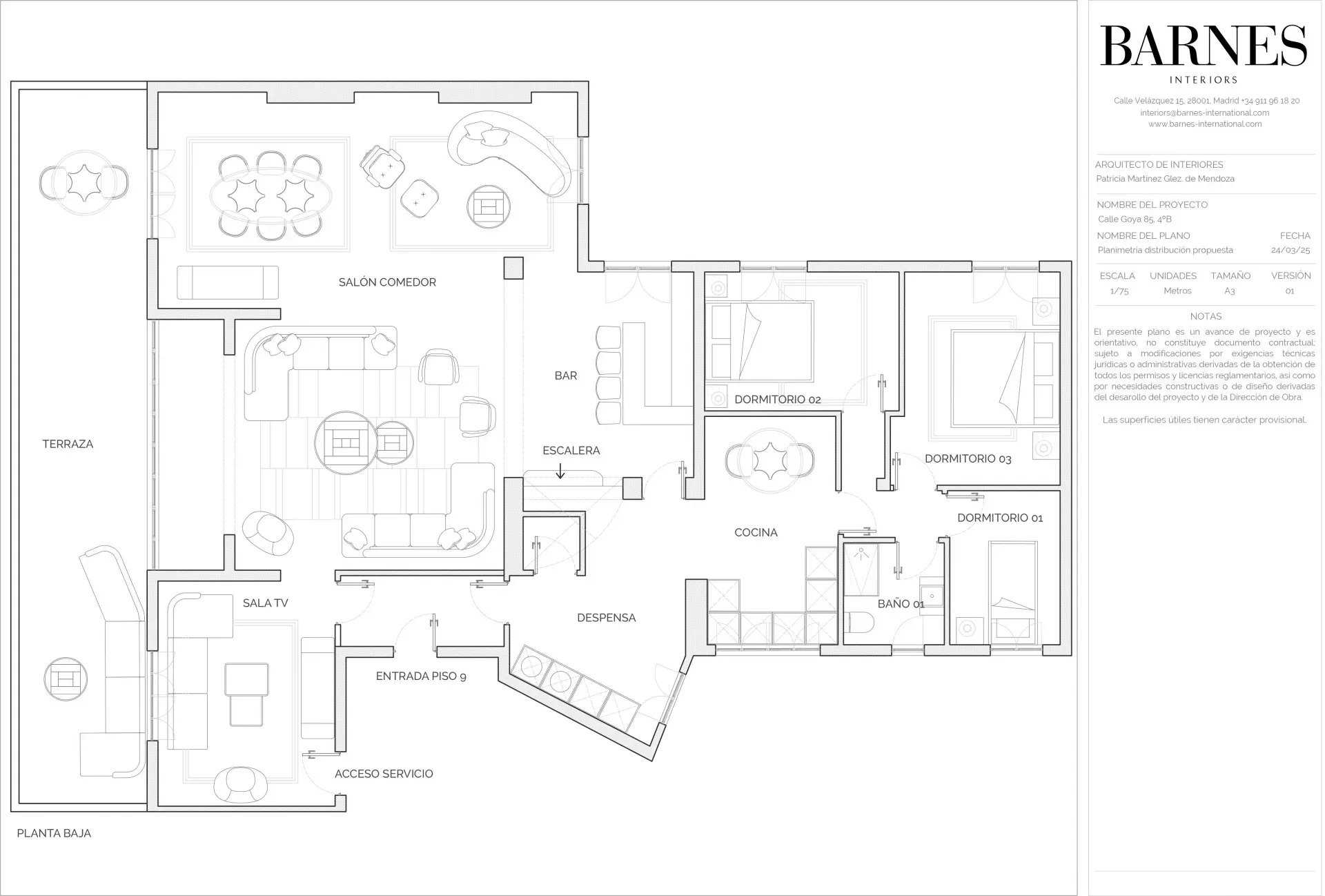 Madrid  - Appartement 10 Pi&egrave;ces 7 Chambres