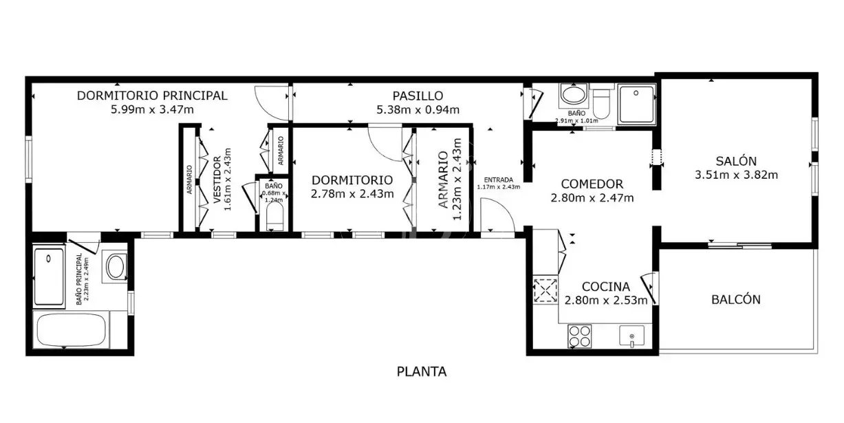 Madrid  - Appartement 2 Pi&egrave;ces 2 Chambres - picture 12