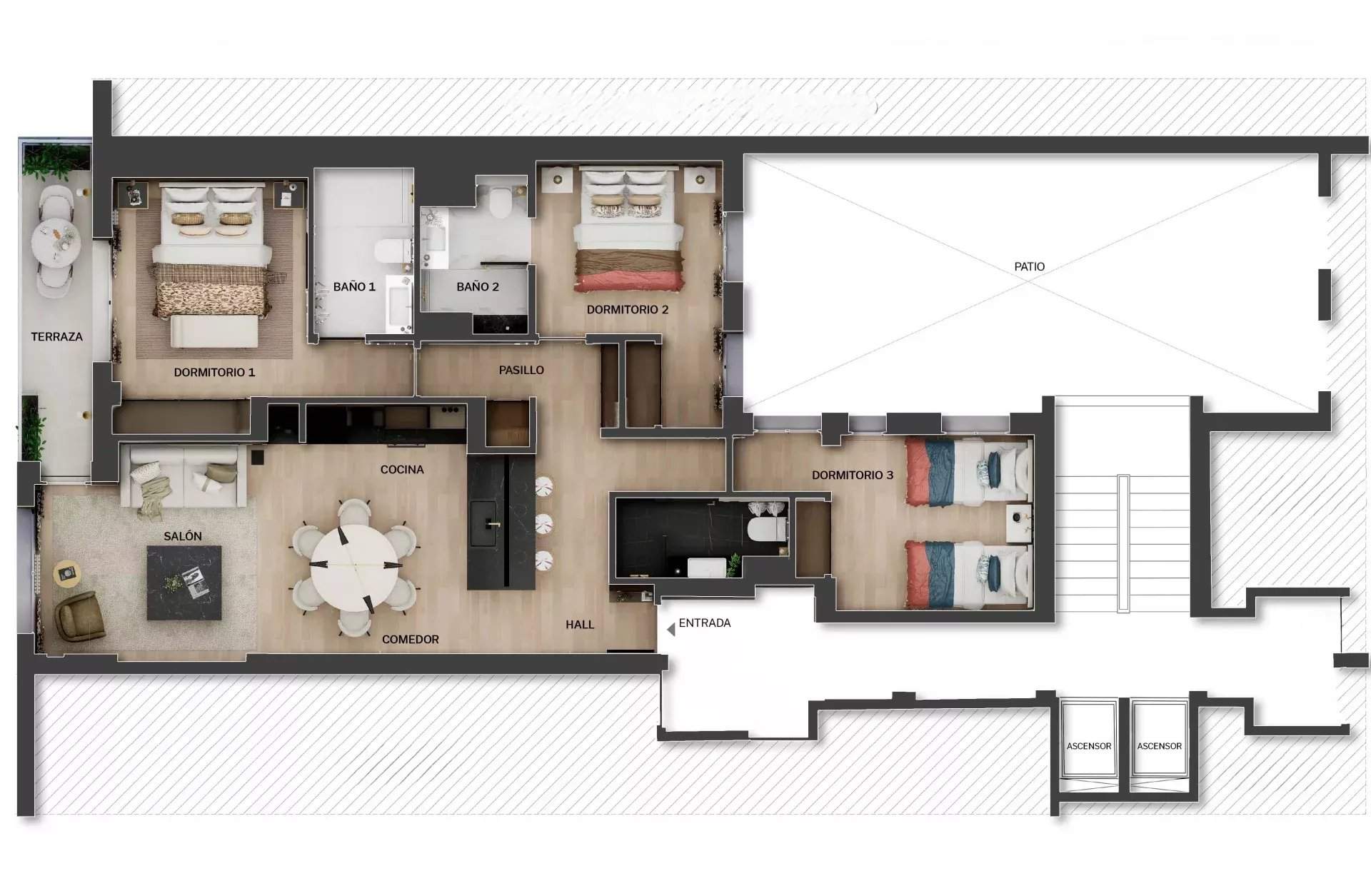 Madrid  - Apartment 3 Bedrooms - picture 19