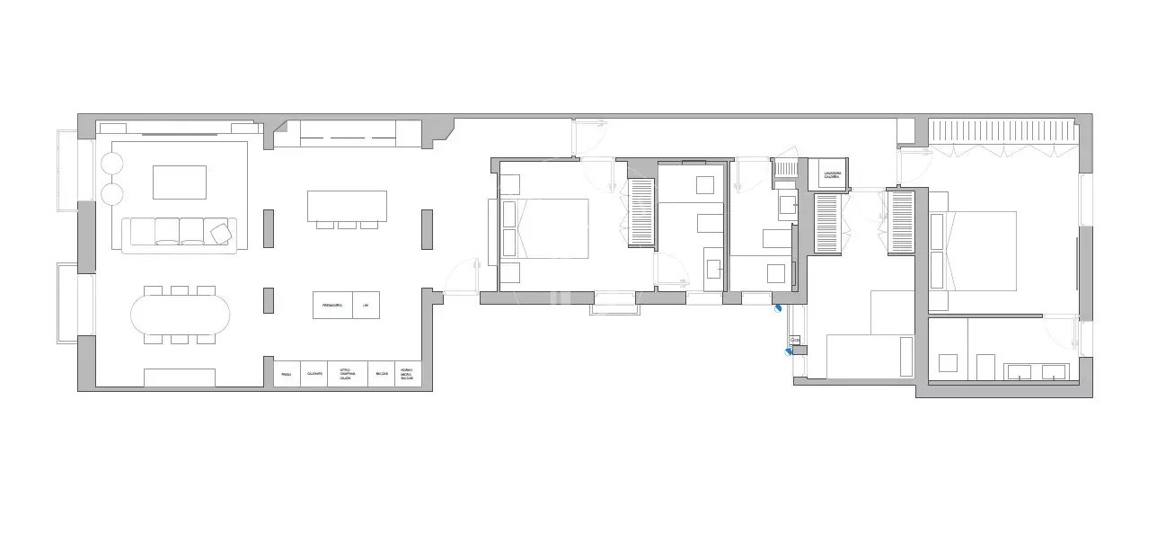 Madrid  - Appartement 5 Pi&egrave;ces 3 Chambres - picture 18