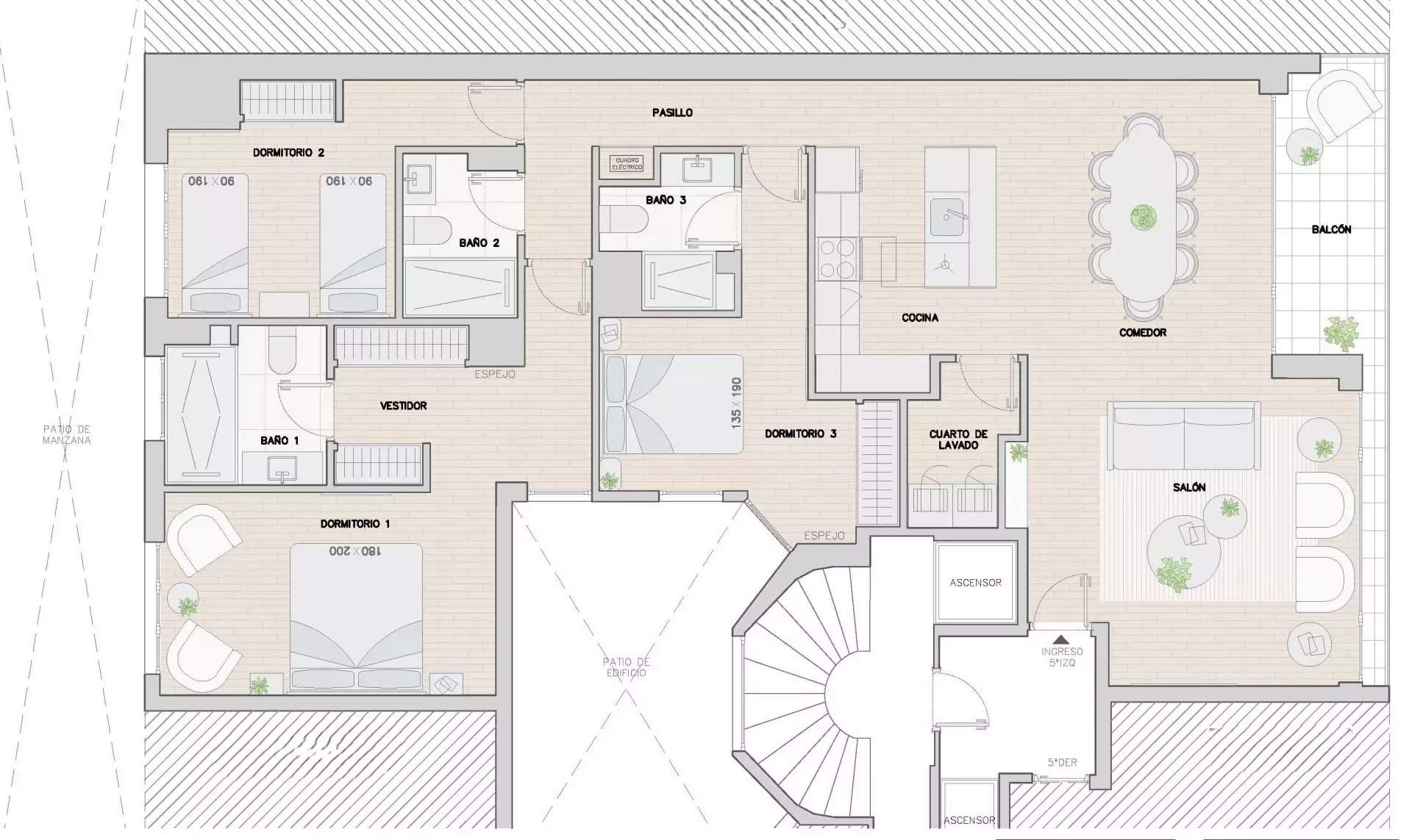 Madrid  - Apartment 3 Bedrooms - picture 15