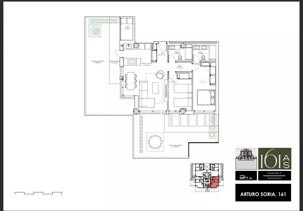 Madrid  - Appartement 3 Pi&egrave;ces 2 Chambres - picture 16