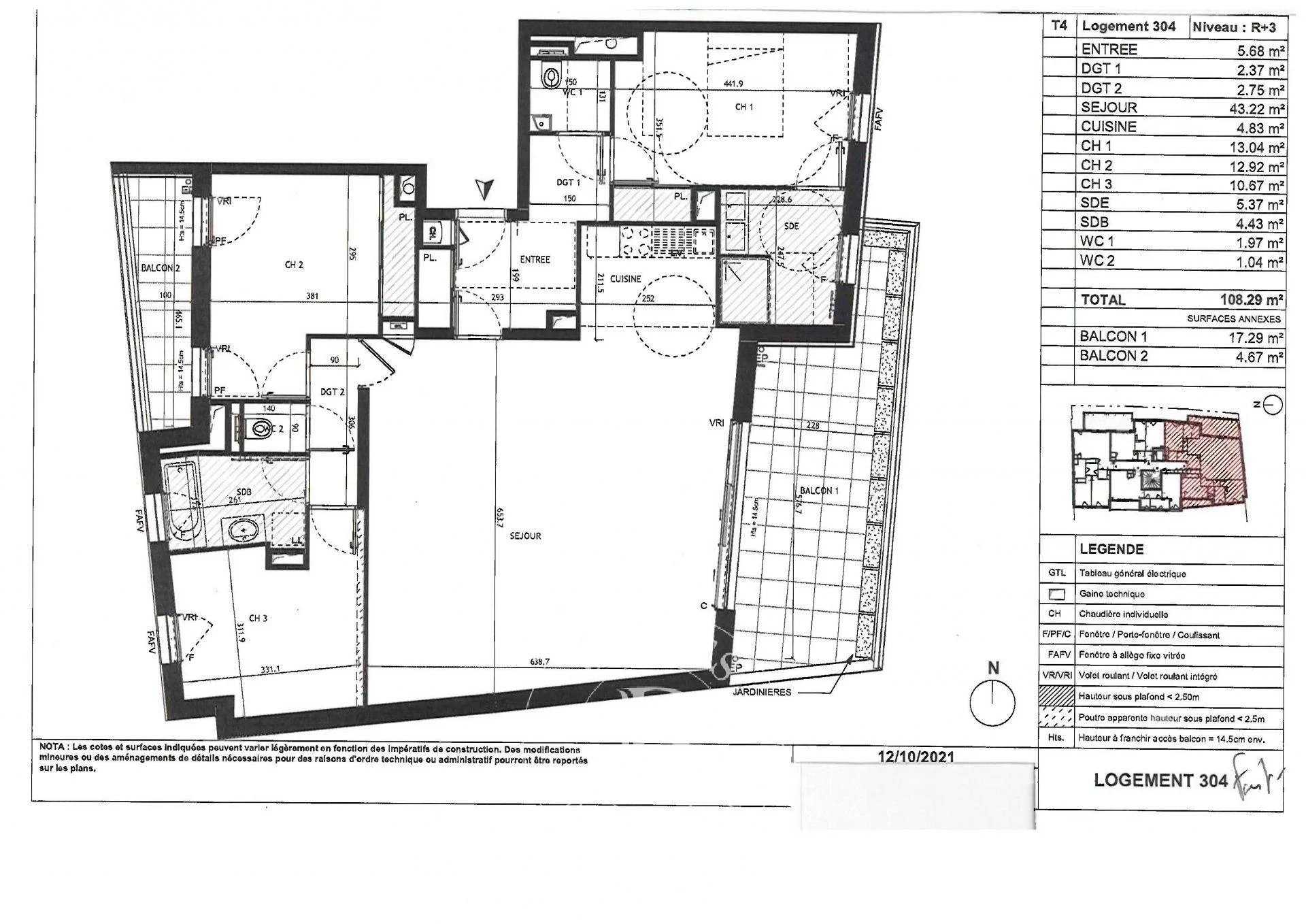 Appartement Nantes  -  ref 82431699 (picture 1)