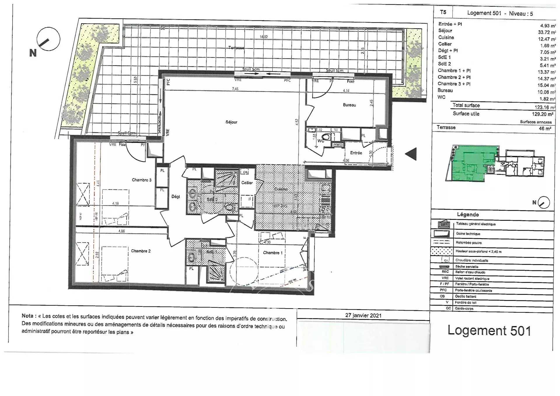 Nantes  - Apartment 3 Bedrooms