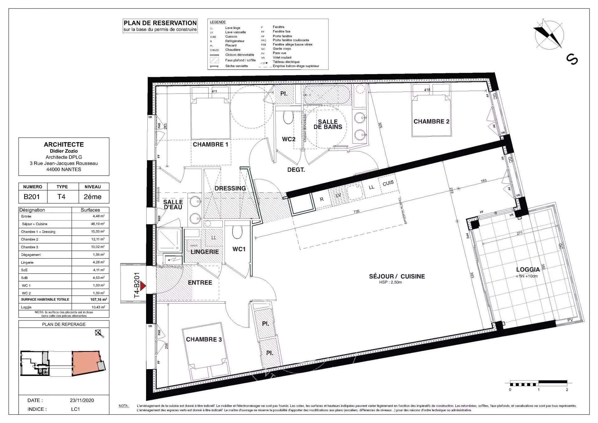 Nantes  - Appartement 4 Pi&egrave;ces 3 Chambres - picture 8