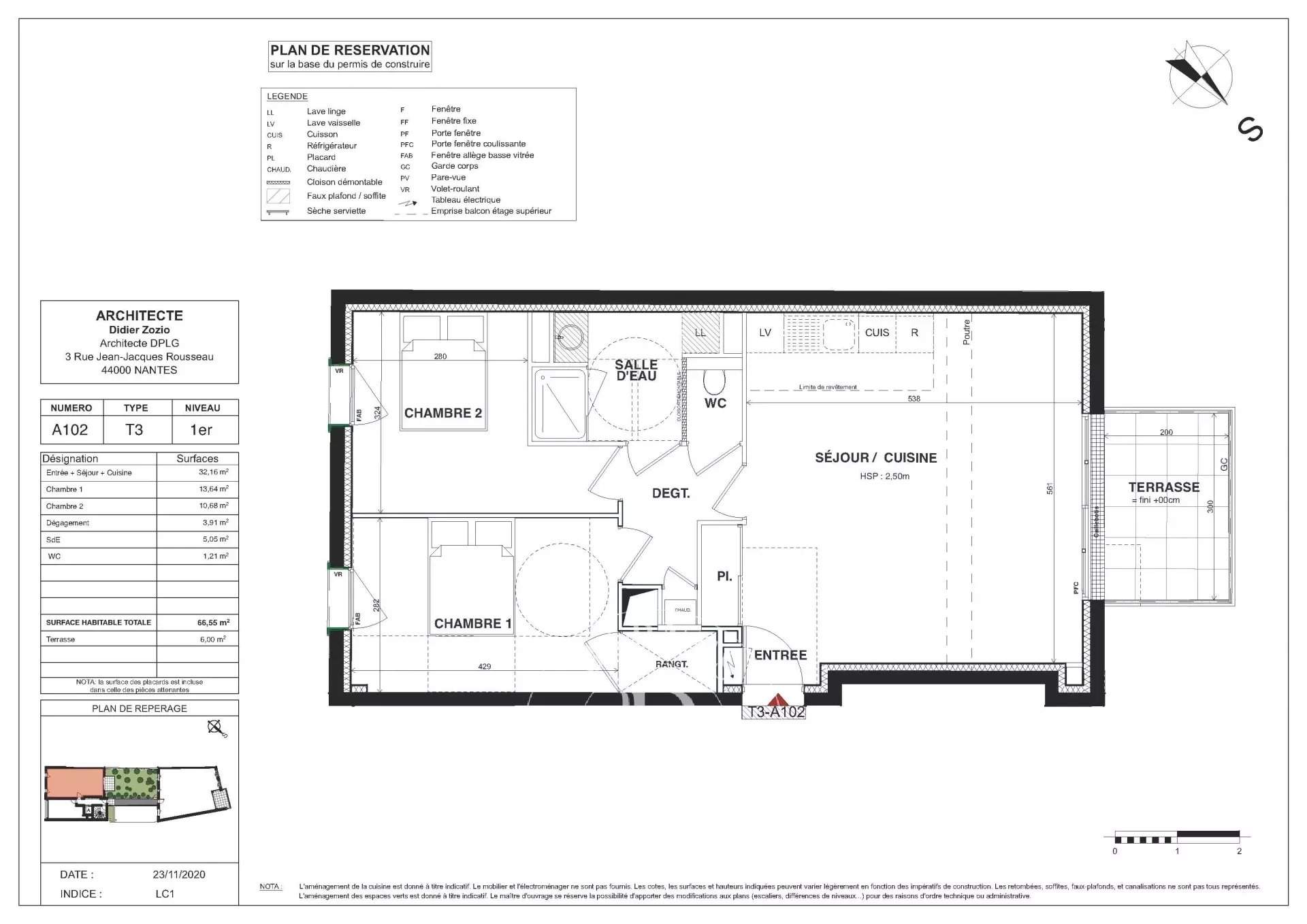 Nantes  - Appartement 3 Pi&egrave;ces 2 Chambres - picture 8