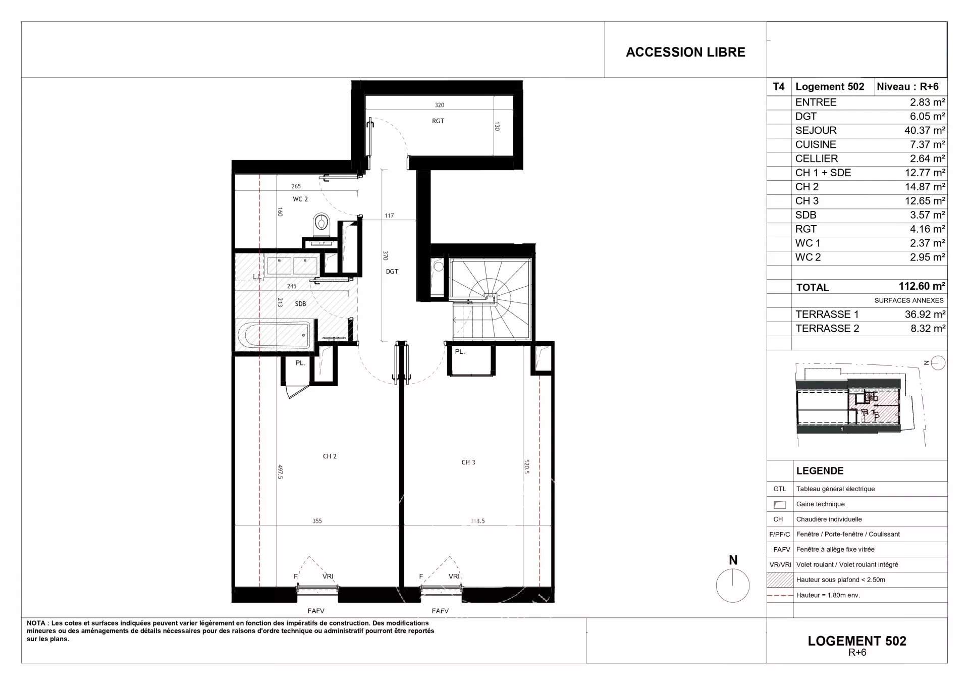 Nantes  - Apartment 3 Bedrooms - picture 3