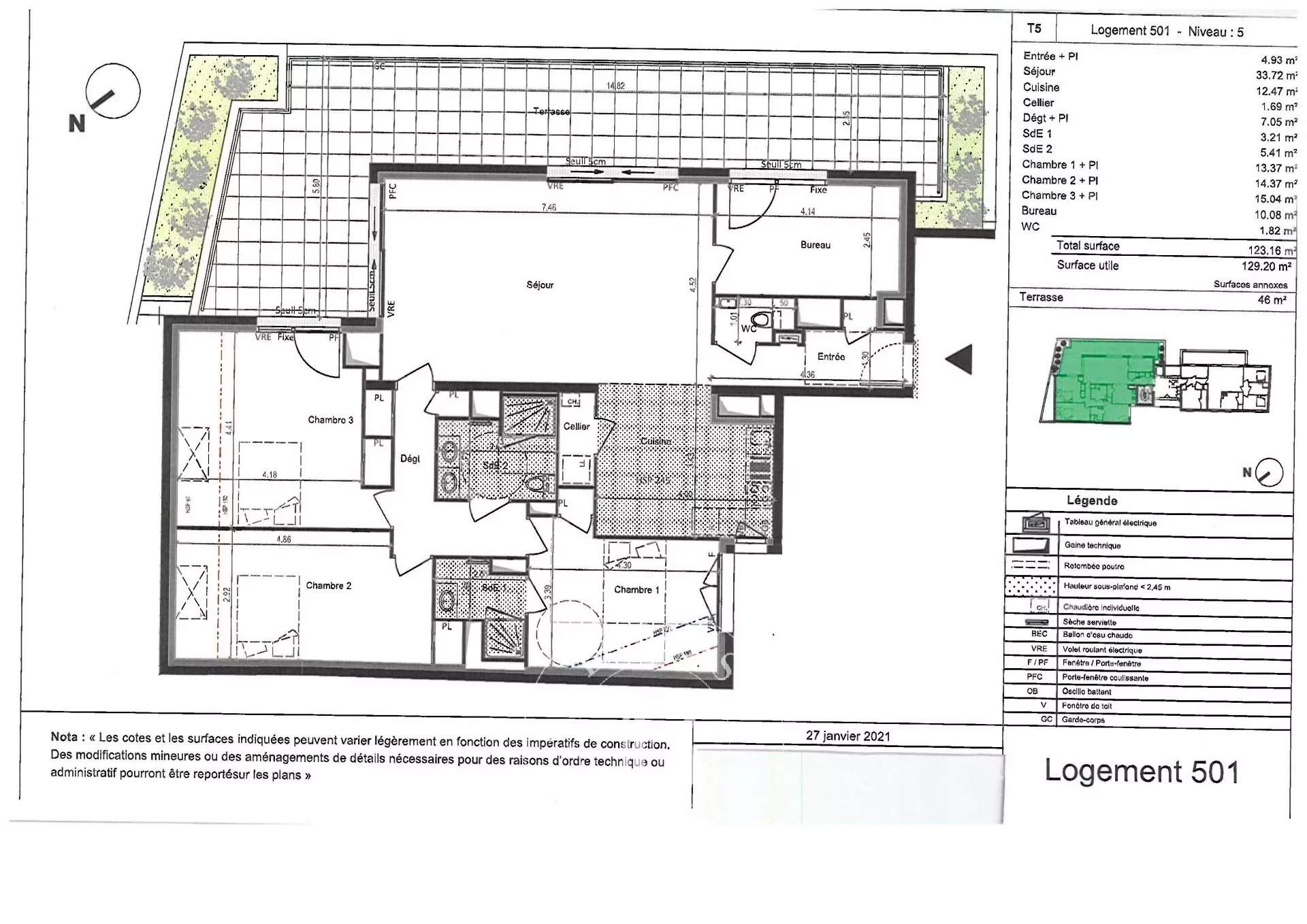 Nantes  - Apartment 3 Bedrooms - picture 1