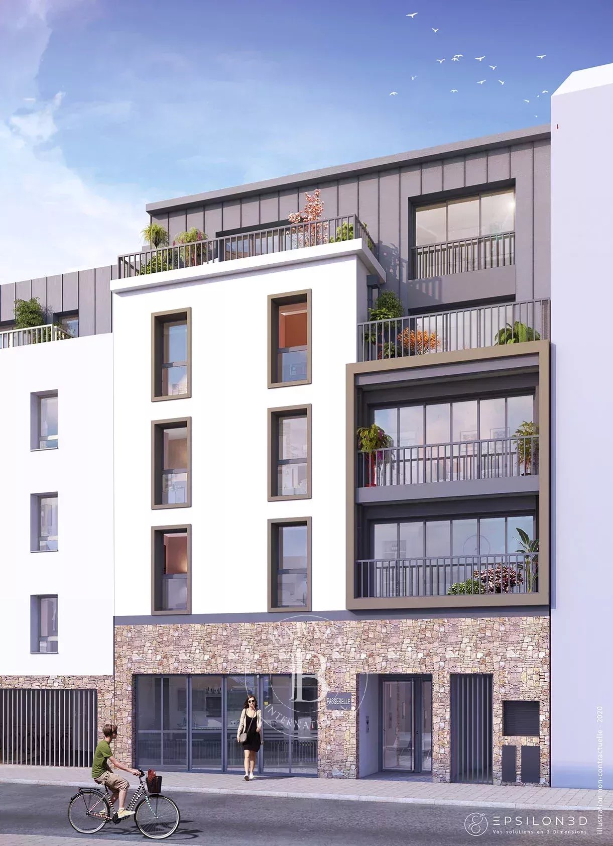 Nantes  - Appartement 4 Pi&egrave;ces 3 Chambres - picture 1