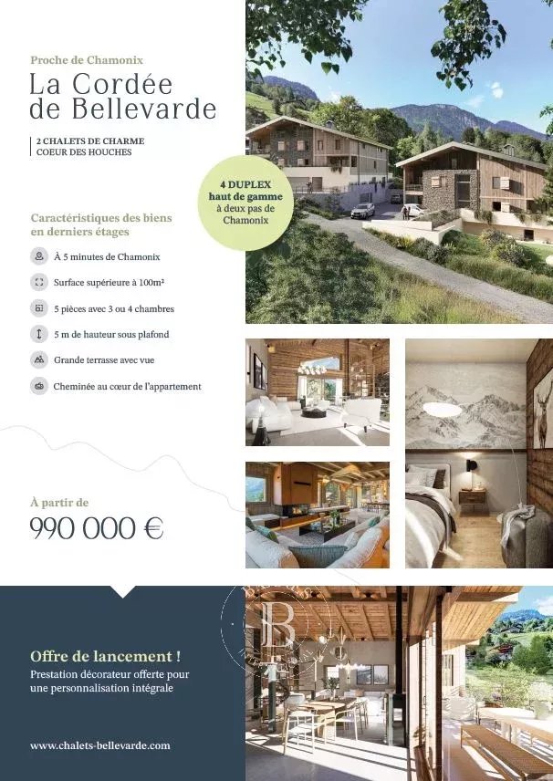 Appartement Les Houches  -  ref 85534546 (picture 1)