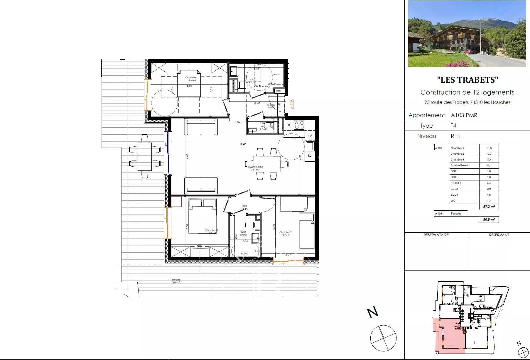 Appartement Les Houches  -  ref 85052923 (picture 3)