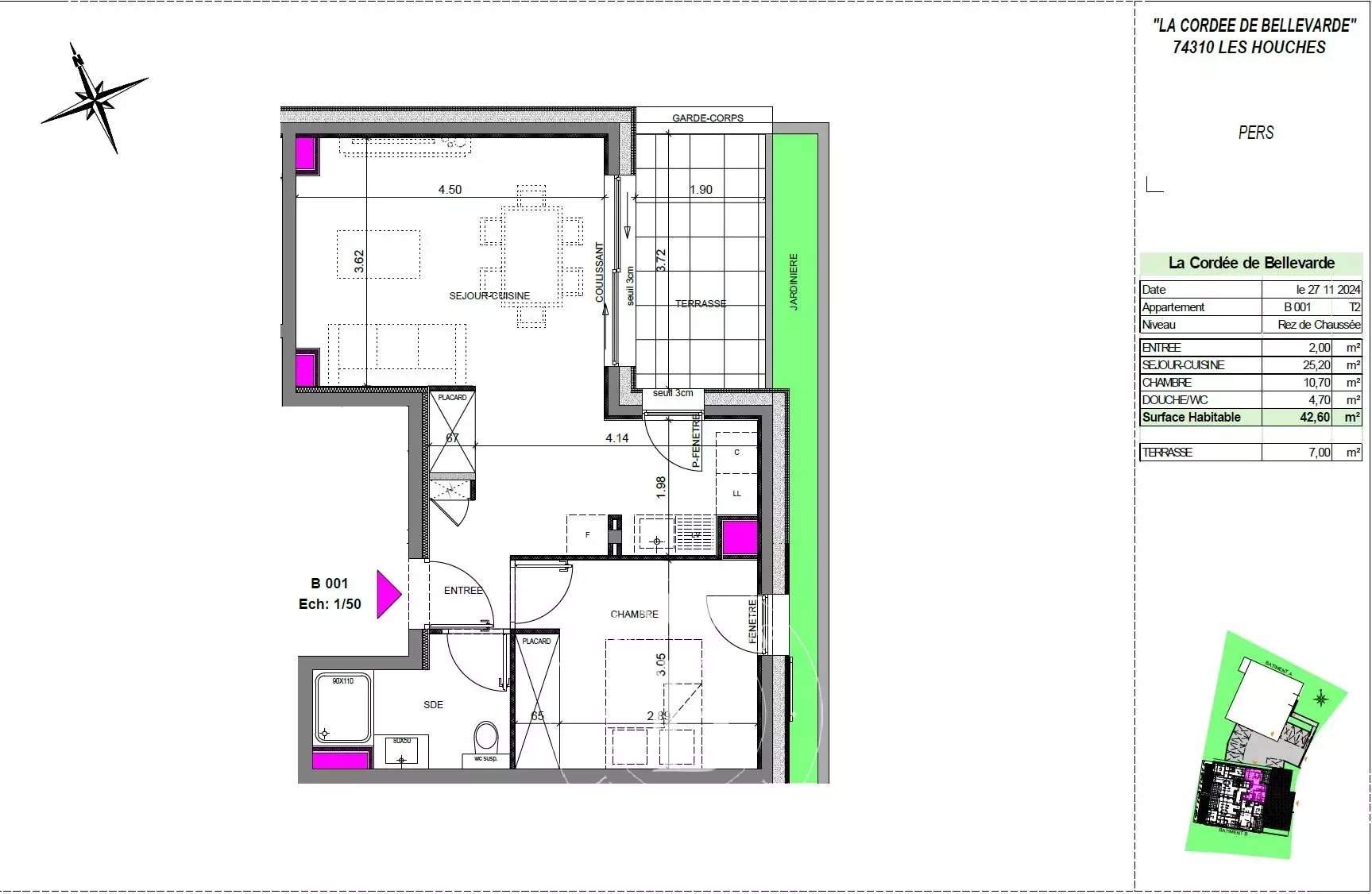 Les Houches  - Appartement 2 Pi&egrave;ces, 1 Chambre - picture 11