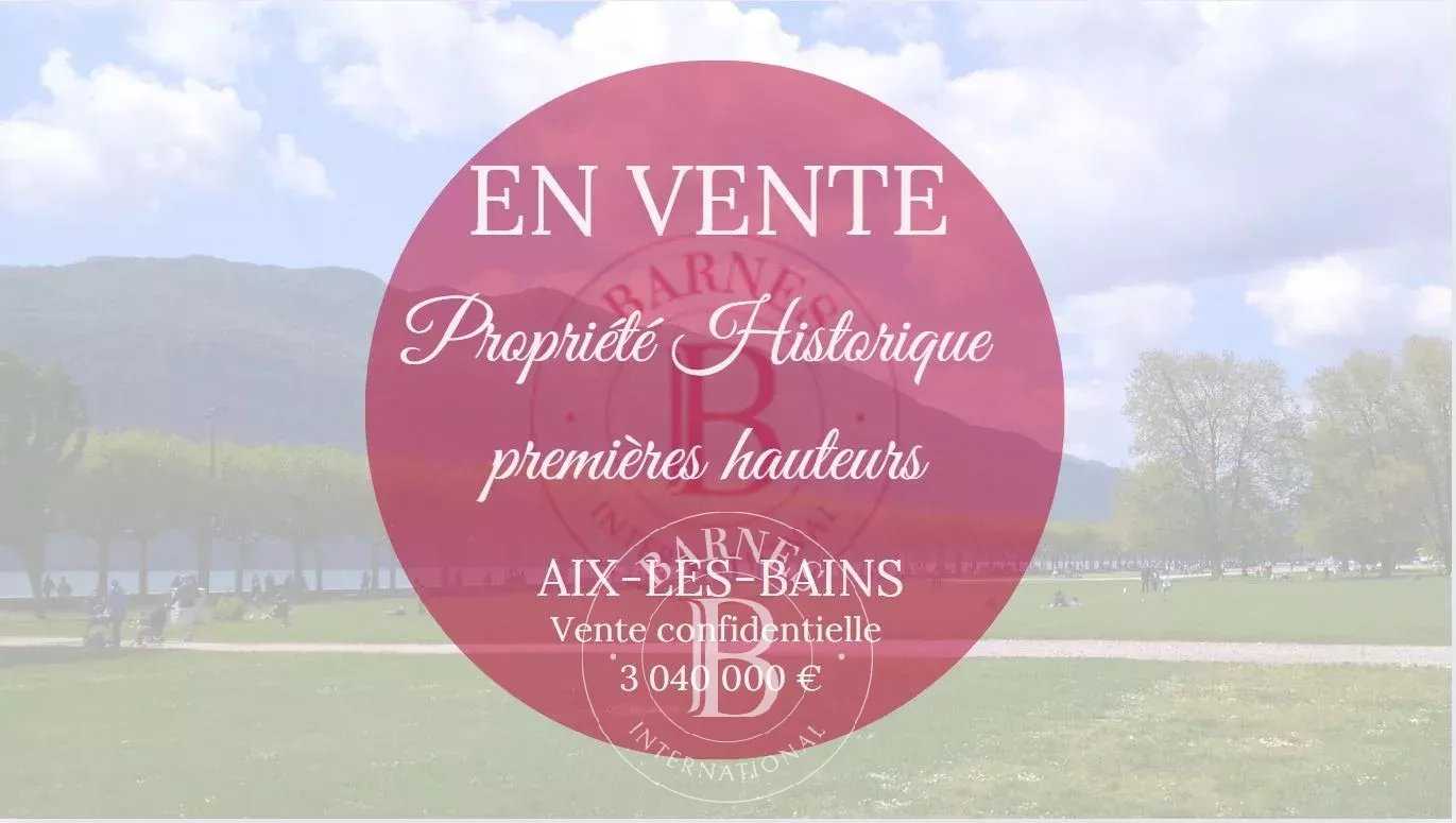 Propriété Aix-les-Bains