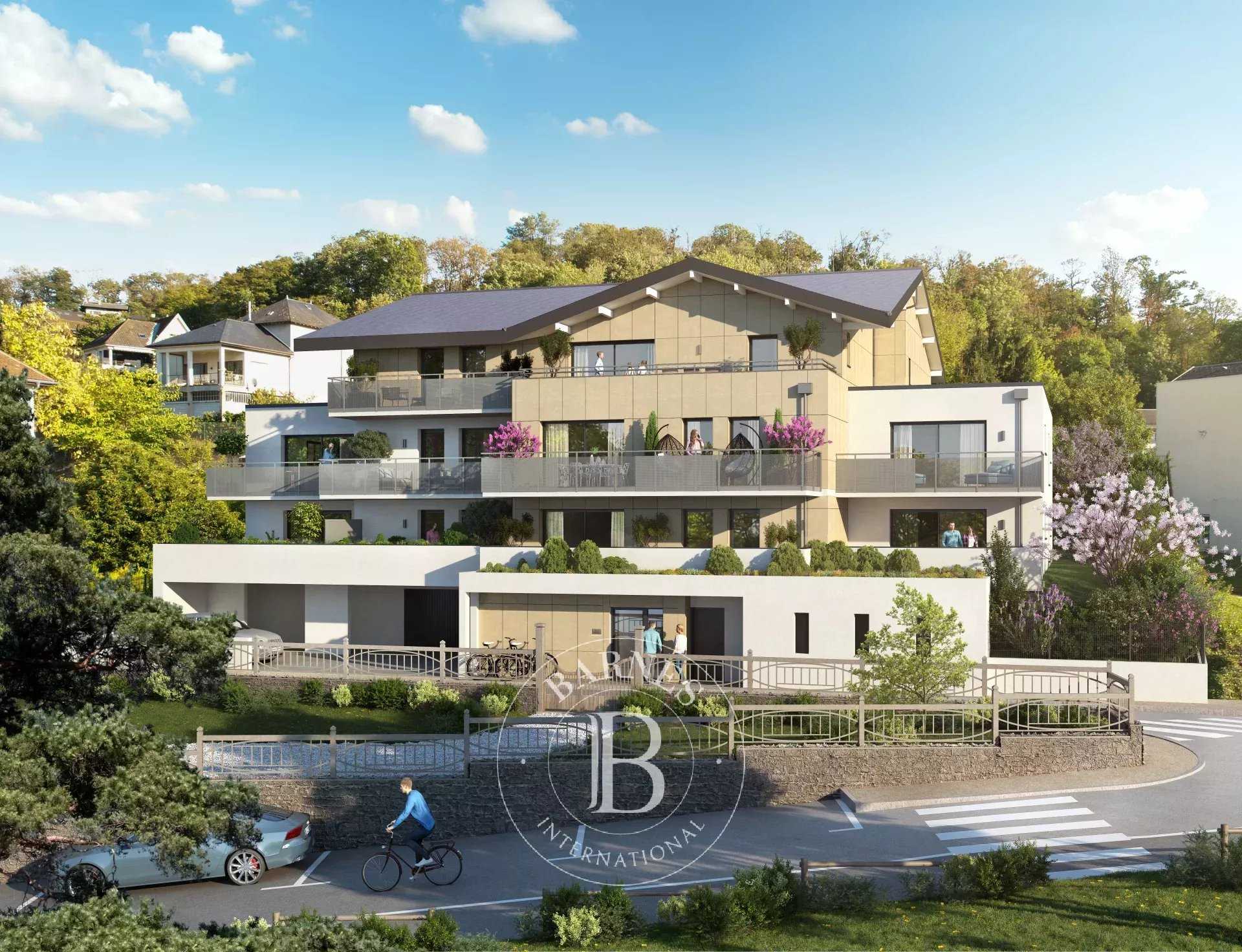 BARNES Aix-les-Bains Chambéry - JACOB-BELLECOMBETTE - RÉSIDENCE AZOLLA - NOUVEAU PROGRAMME - CADRE VERDOYANT & VUE MONTAGNE Jacob-Bellecombette  -  ref 85856096 (picture 1)