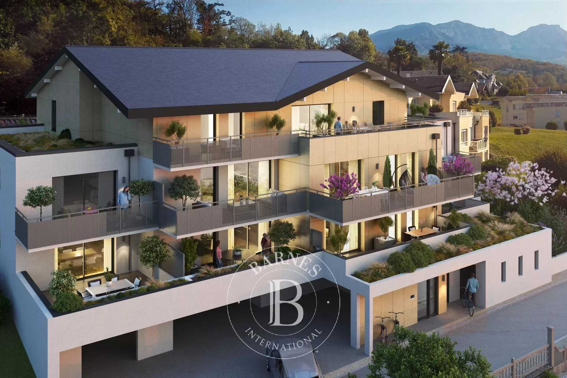 BARNES Aix-les-Bains Chambéry - JACOB-BELLECOMBETTE - RÉSIDENCE AZOLLA - NOUVEAU PROGRAMME - CADRE VERDOYANT & VUE MONTAGNE Jacob-Bellecombette  -  ref 85856096 (picture 2)