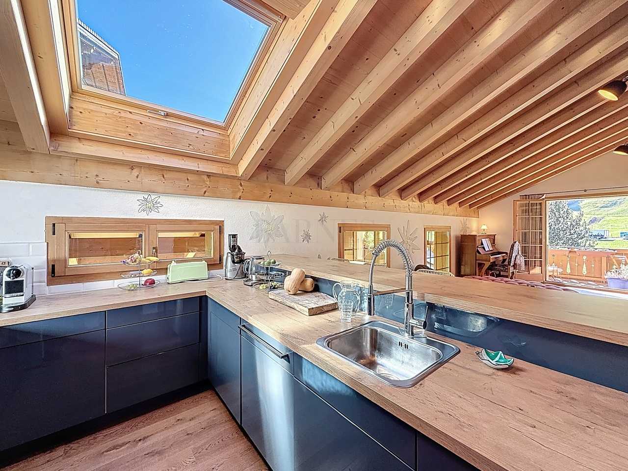 Château-d'Oex  - Dúplex 5.5 Cuartos 4 Habitaciones