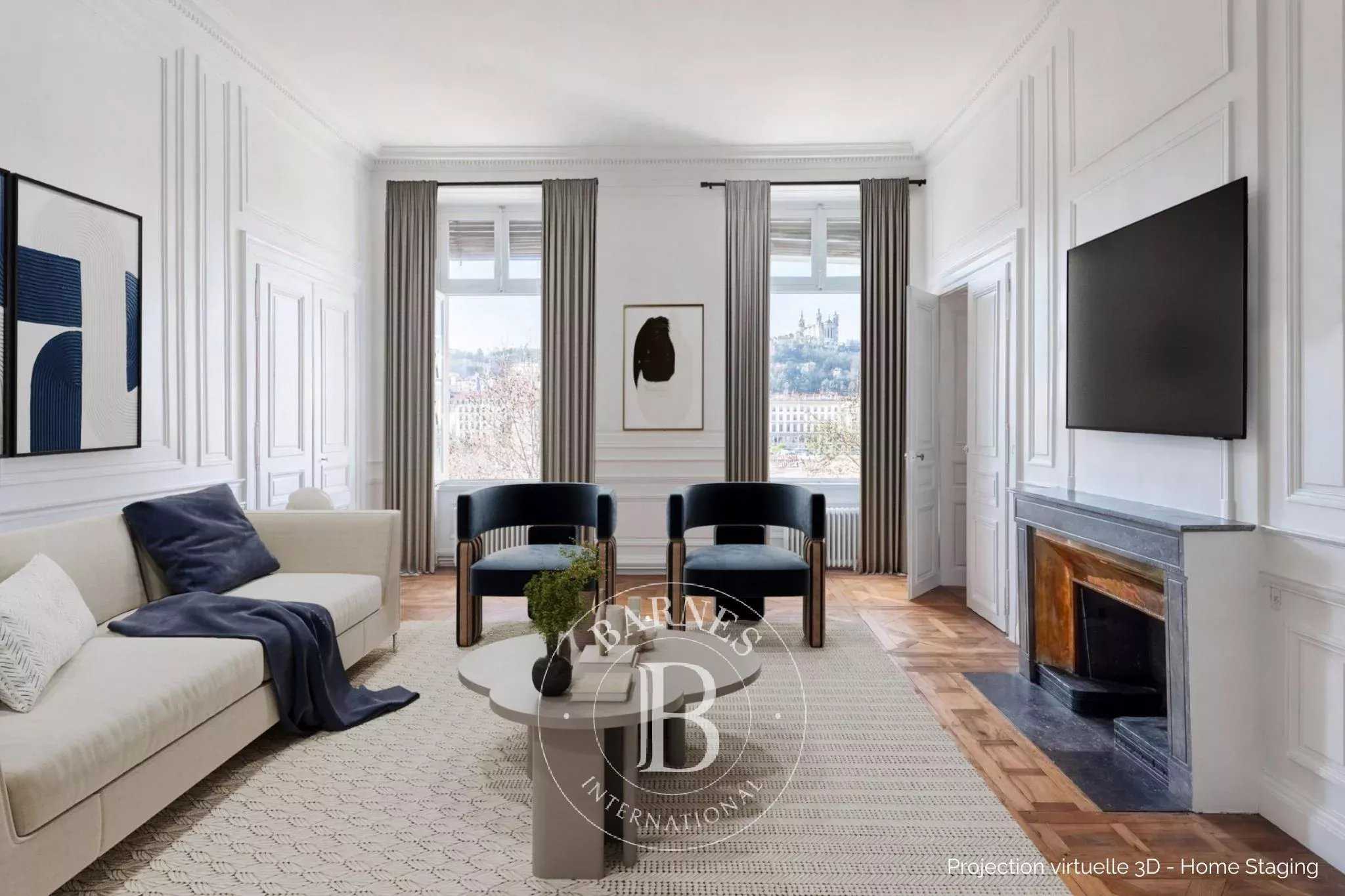 Lyon  - Appartement 5 Pi&egrave;ces 4 Chambres