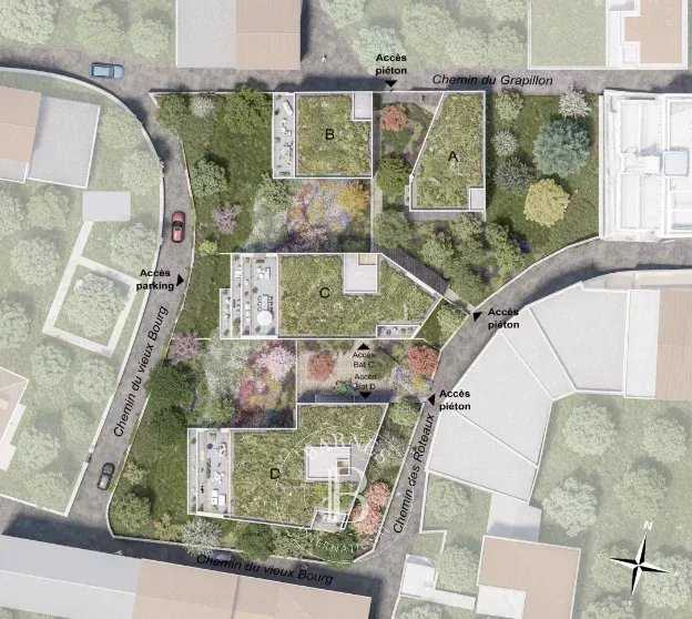 Saint-Didier-au-Mont-d'Or  - Appartement 5 Pi&egrave;ces 4 Chambres