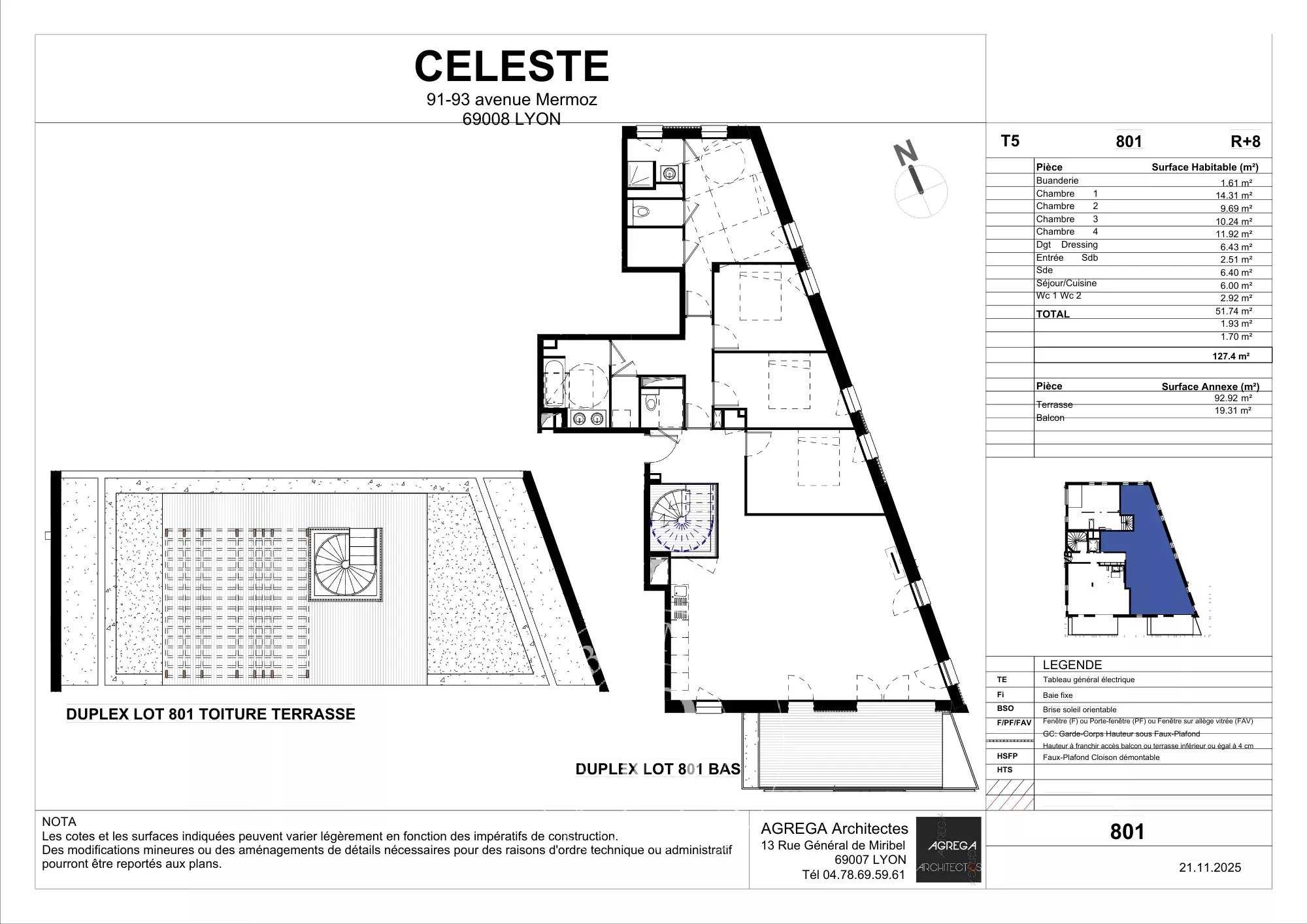 Appartement Lyon 69008  -  ref 86774656 (picture 1)