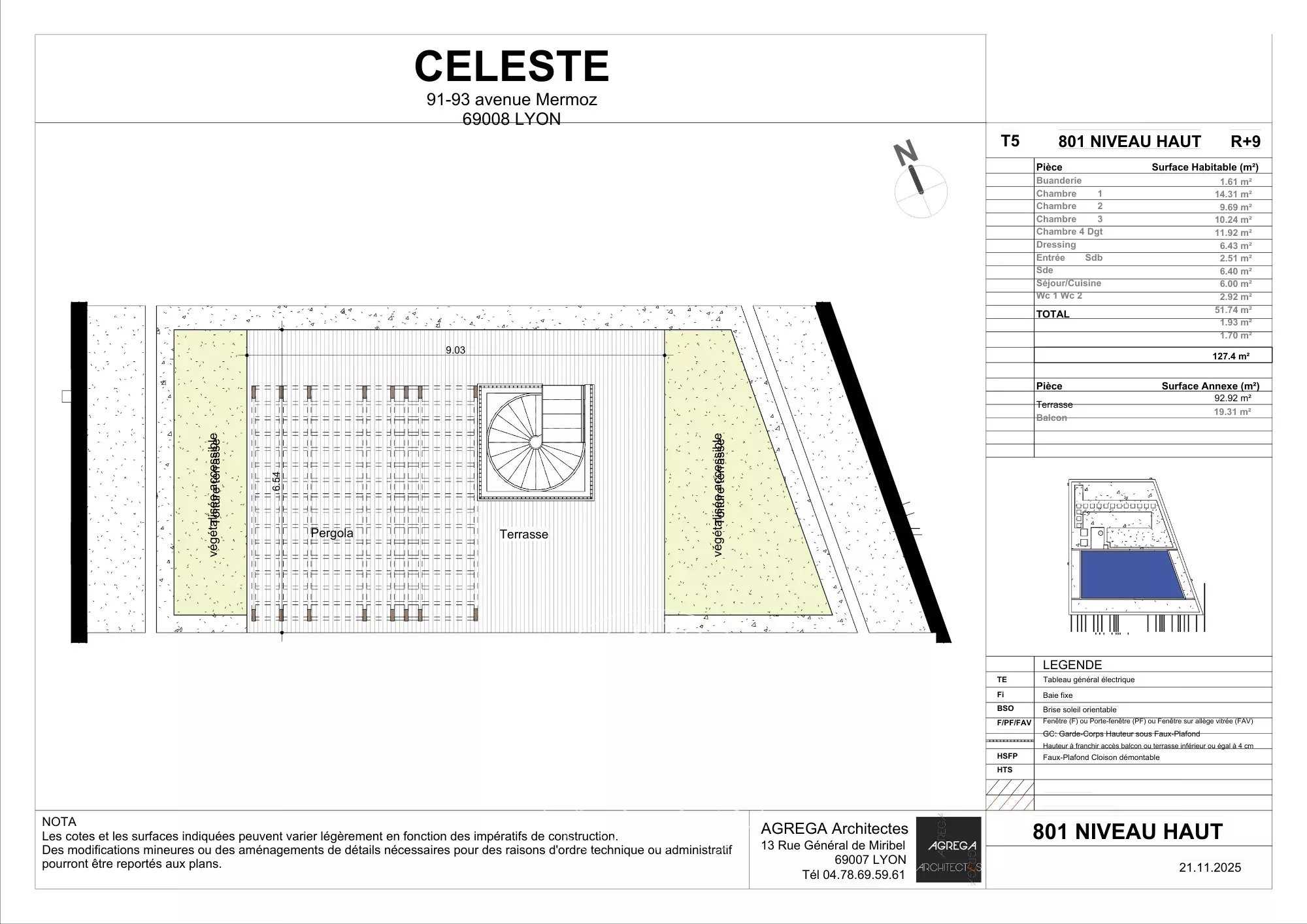 Appartement Lyon 69008  -  ref 86774656 (picture 3)