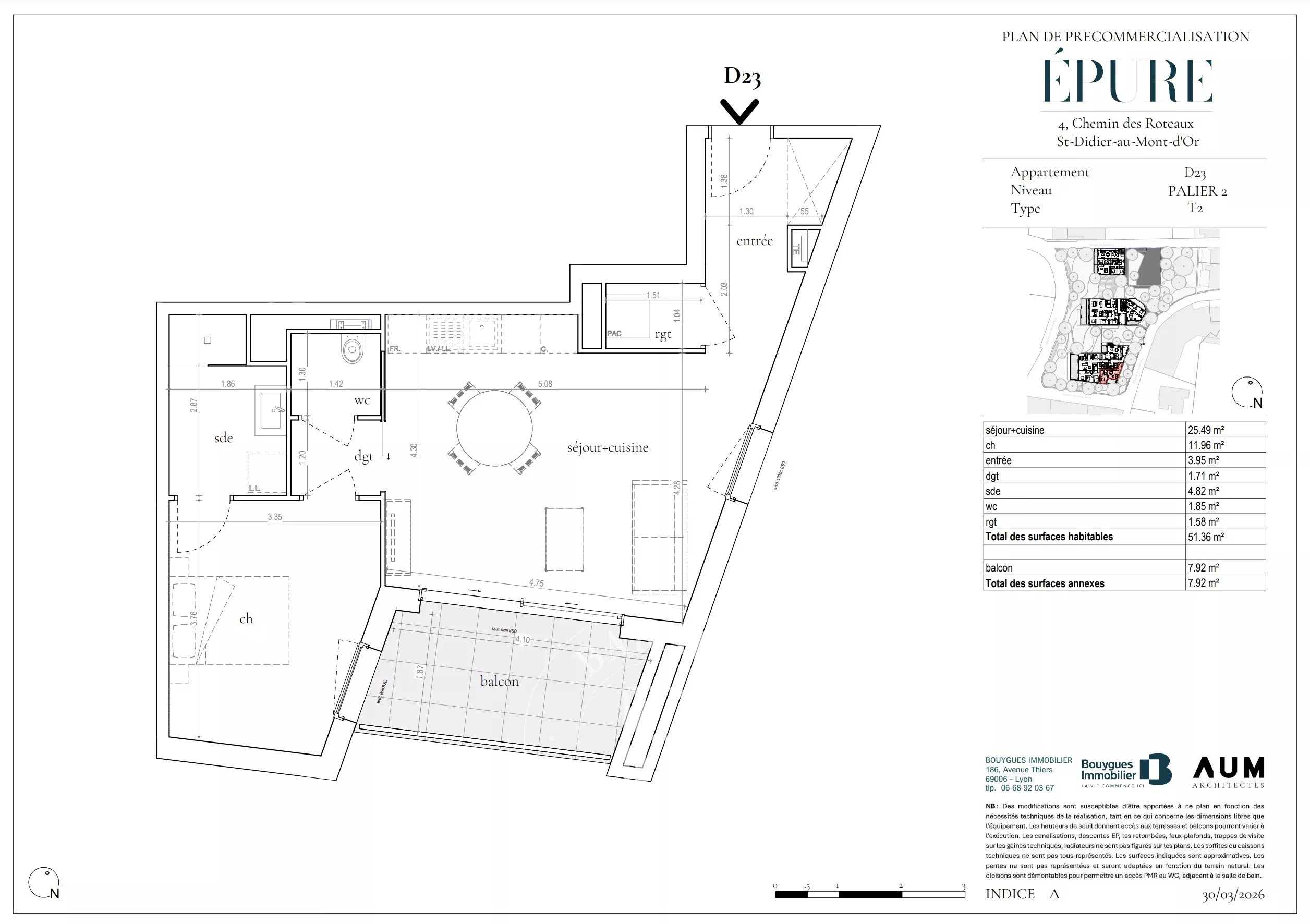 Appartement Saint-Didier-au-Mont-d'Or  -  ref 86915985 (picture 1)