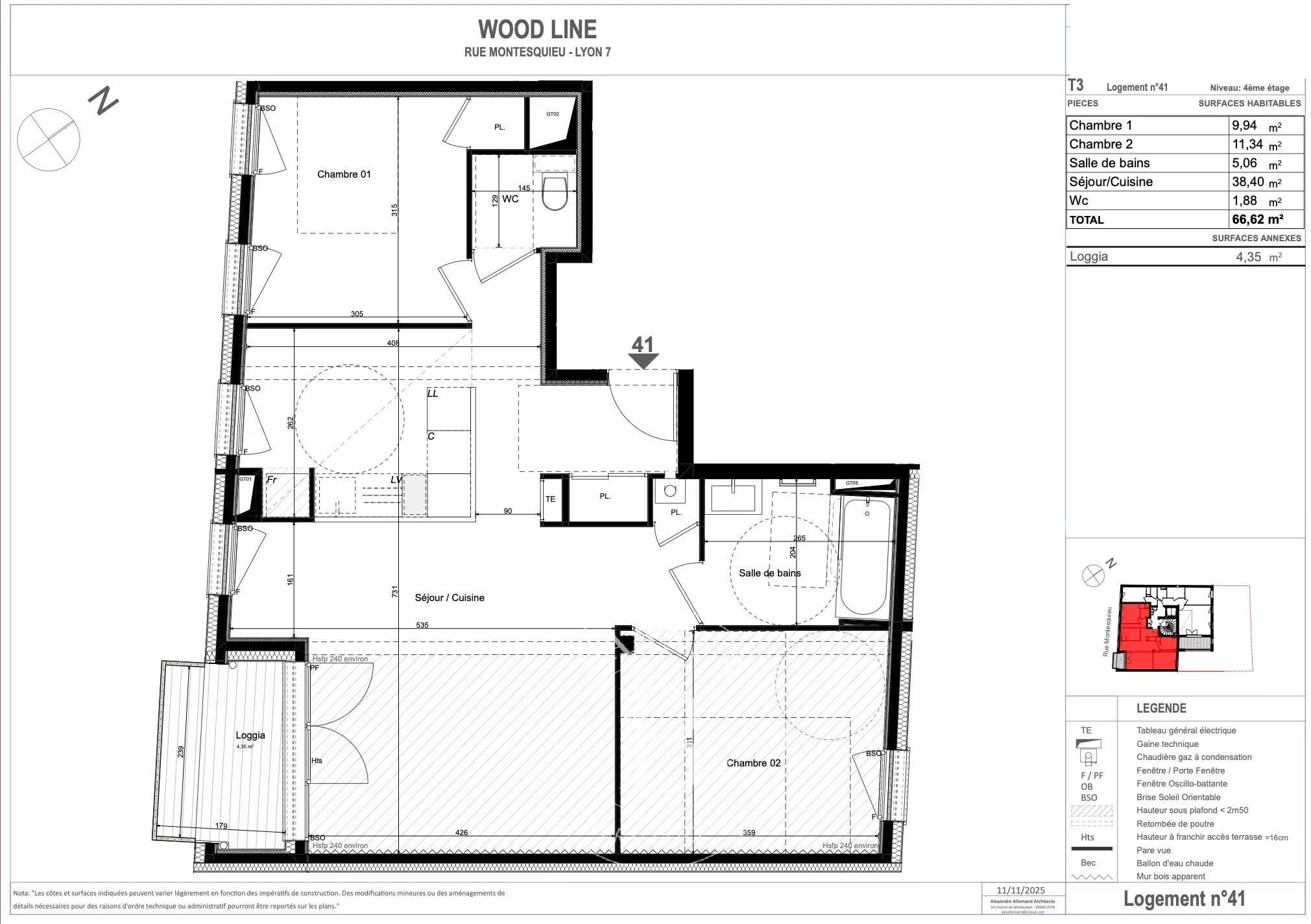 Appartement Lyon 69007  -  ref 86750580 (picture 1)