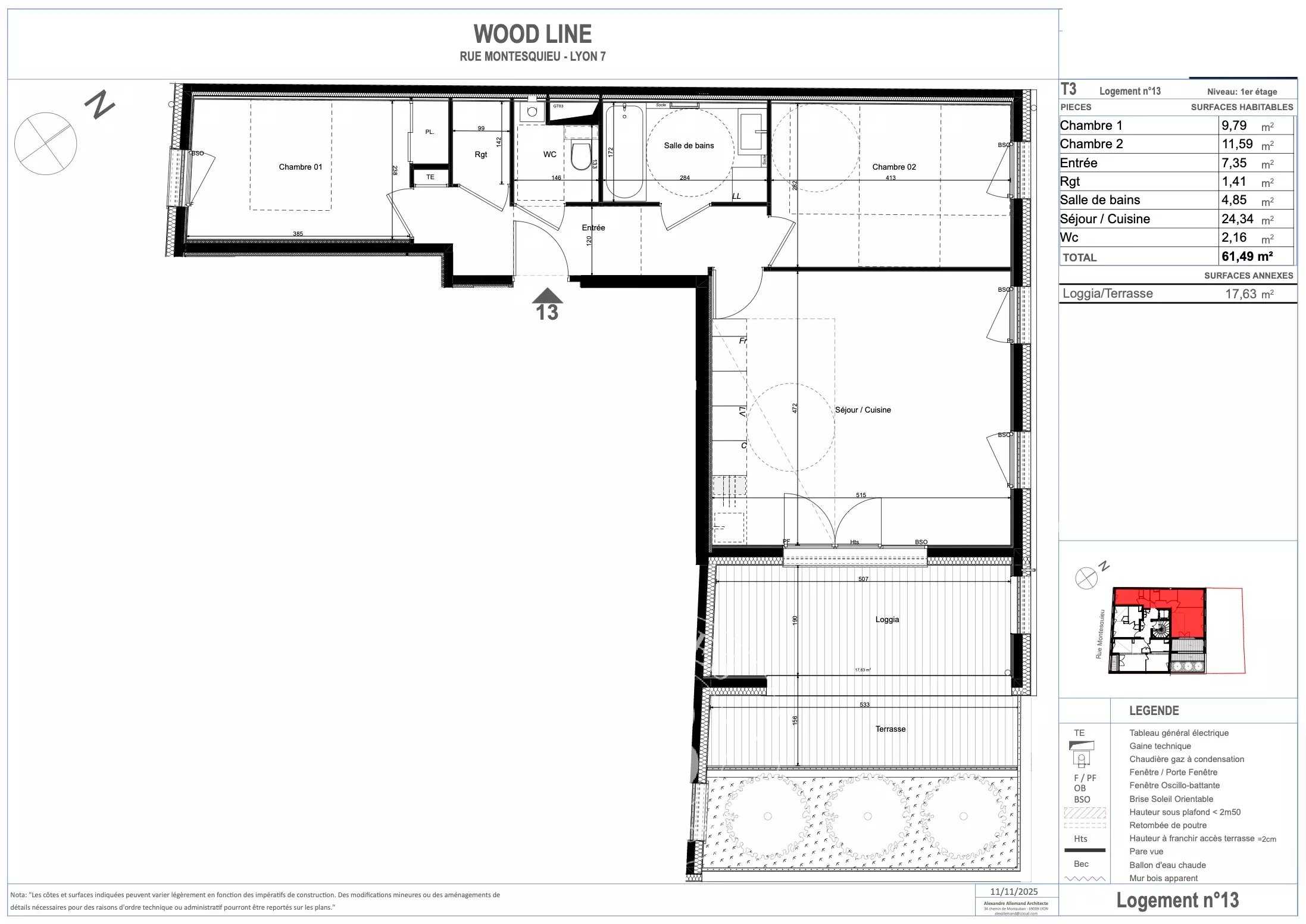 Appartement Lyon 69007  -  ref 86750563 (picture 1)