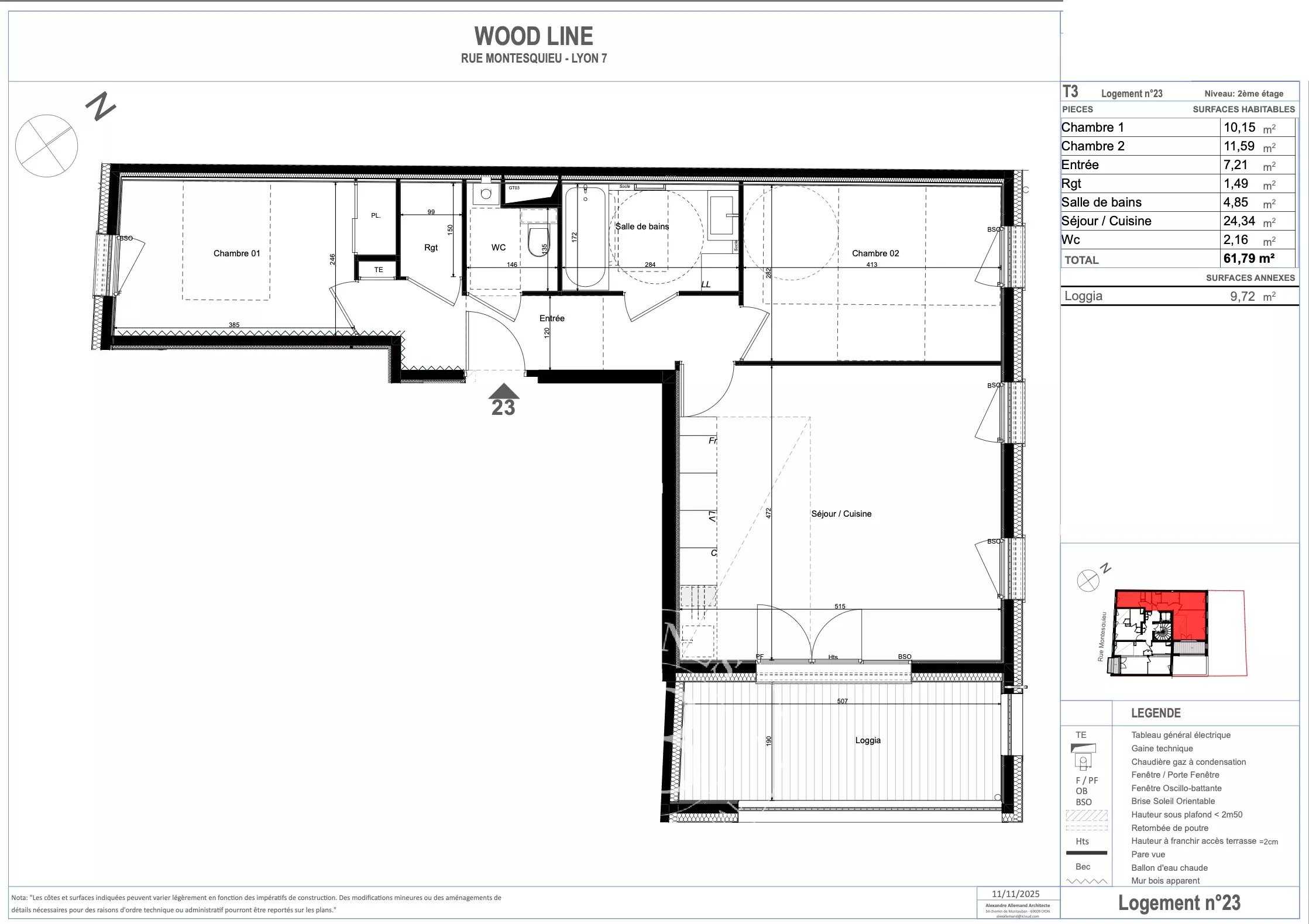 Appartement Lyon 69007  -  ref 86750567 (picture 1)