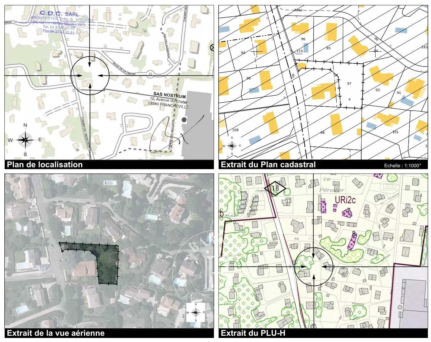Building land Écully  -  ref 85949883 (picture 1)