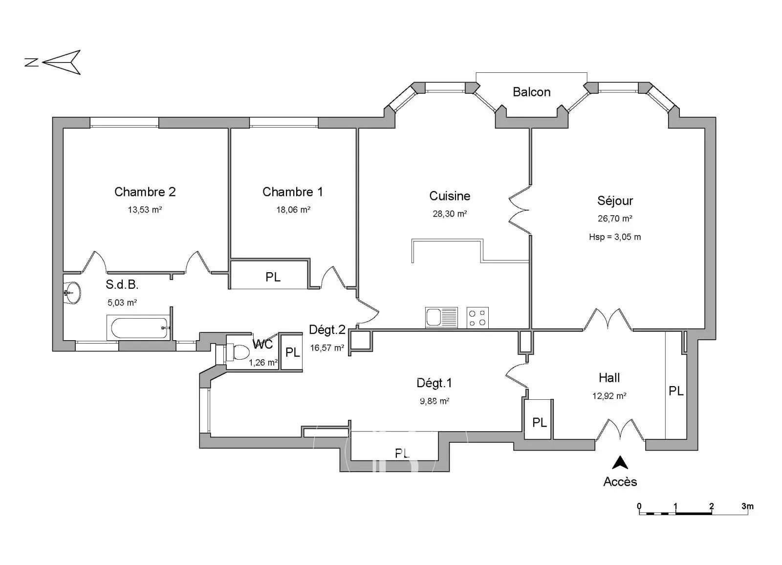 Lyon  - Apartment 3 Bedrooms - picture 9