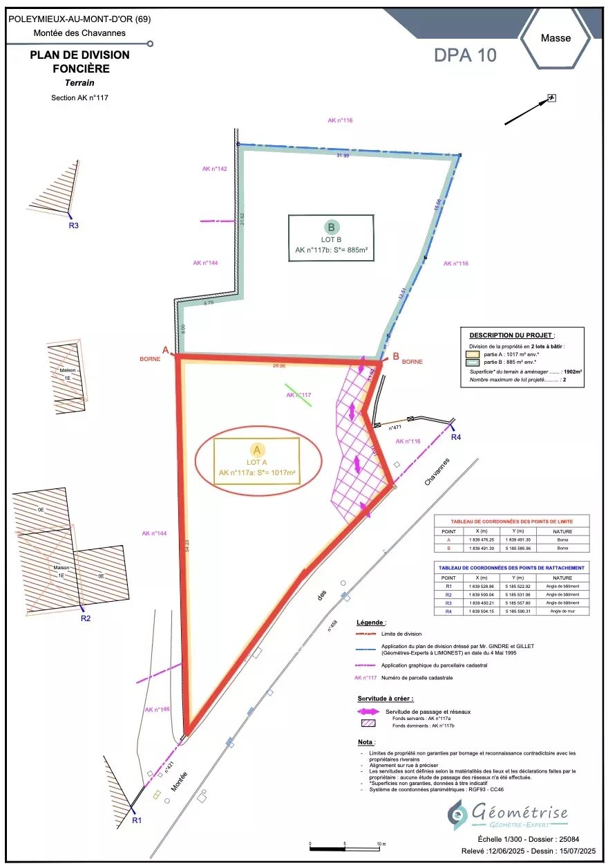 Poleymieux-au-Mont-d'Or  - Terreno urbanizable  - picture 4