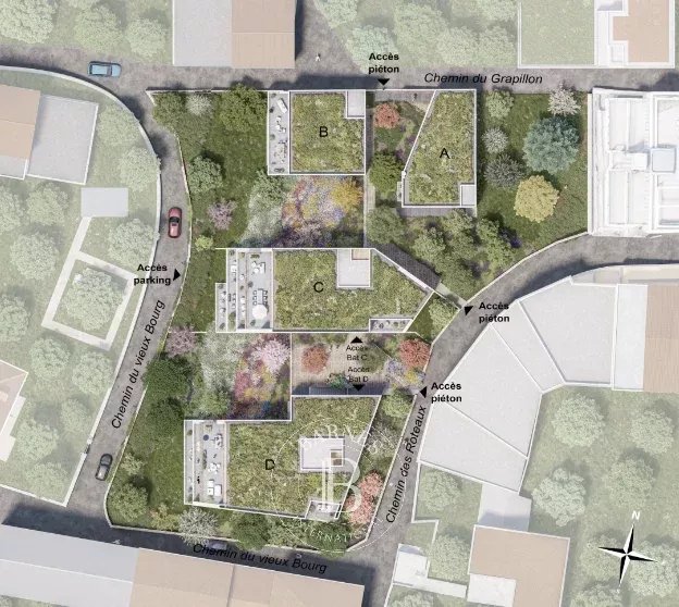 Saint-Didier-au-Mont-d'Or  - Appartement 4 Pi&egrave;ces 3 Chambres - picture 8