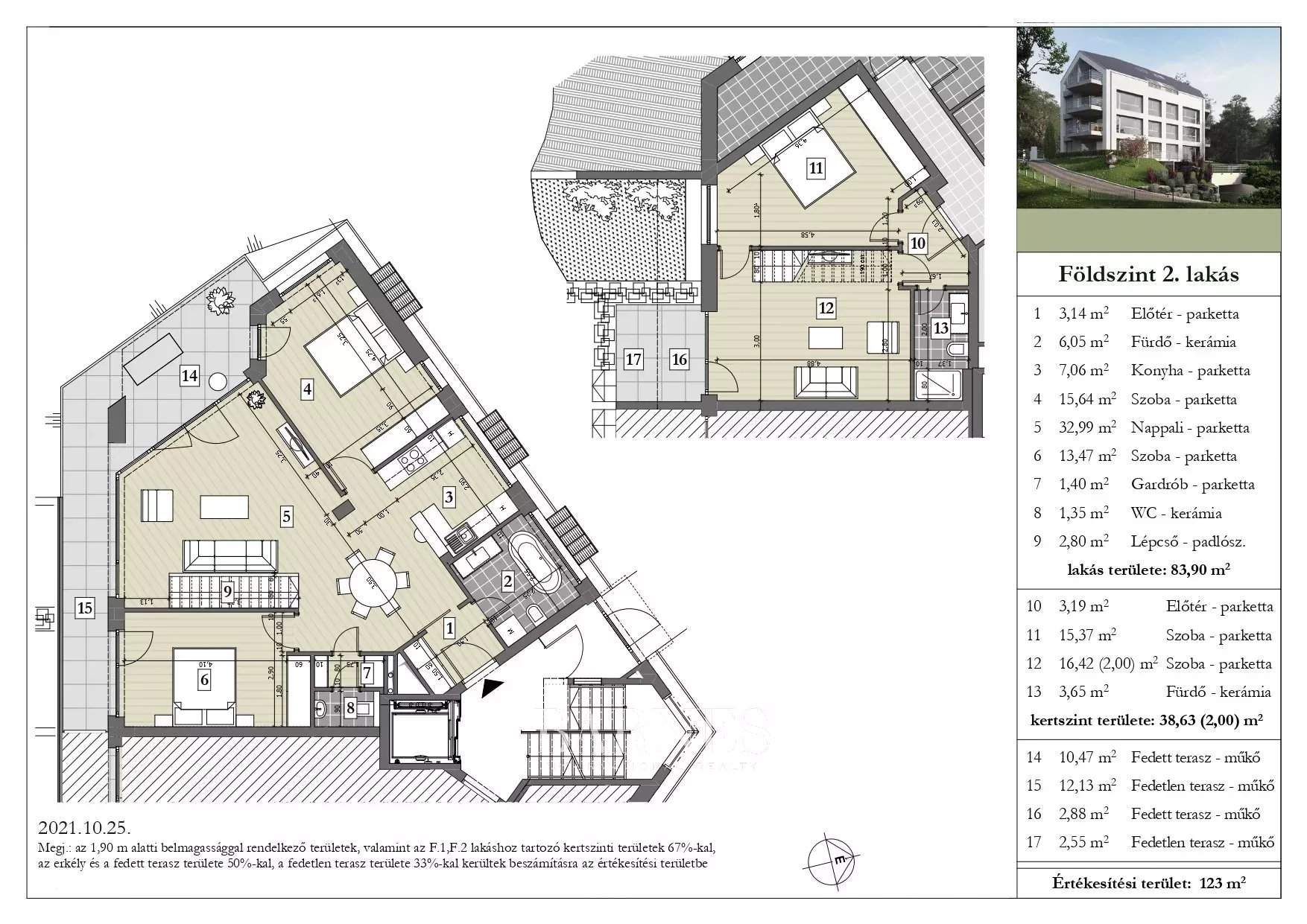 Budapest  - Piso 5 Cuartos 3 Habitaciones - picture 14