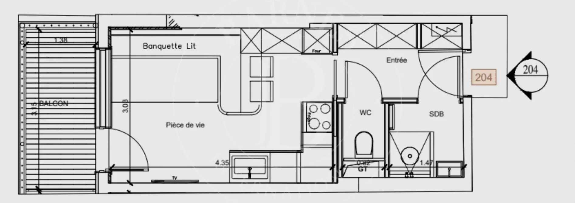 Méribel  - Appartement 1 Pi&egrave;ce