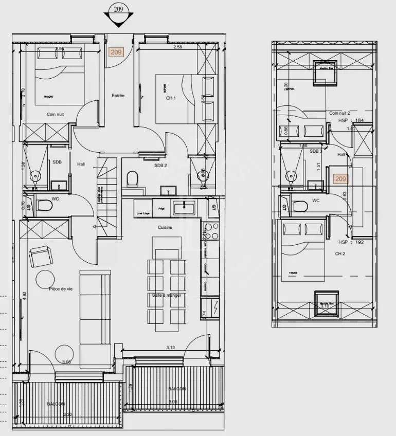 Méribel  - Apartment 4 Bedrooms