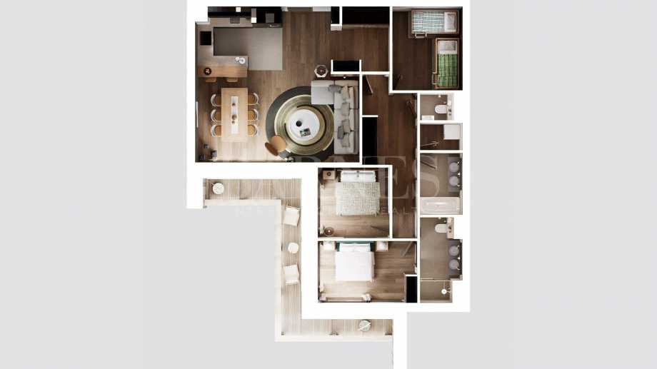 Méribel  - Apartment 3 Bedrooms