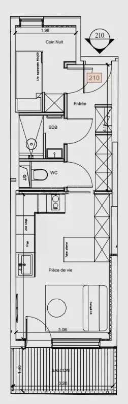Appartement Méribel  -  ref 86590517 (picture 2)