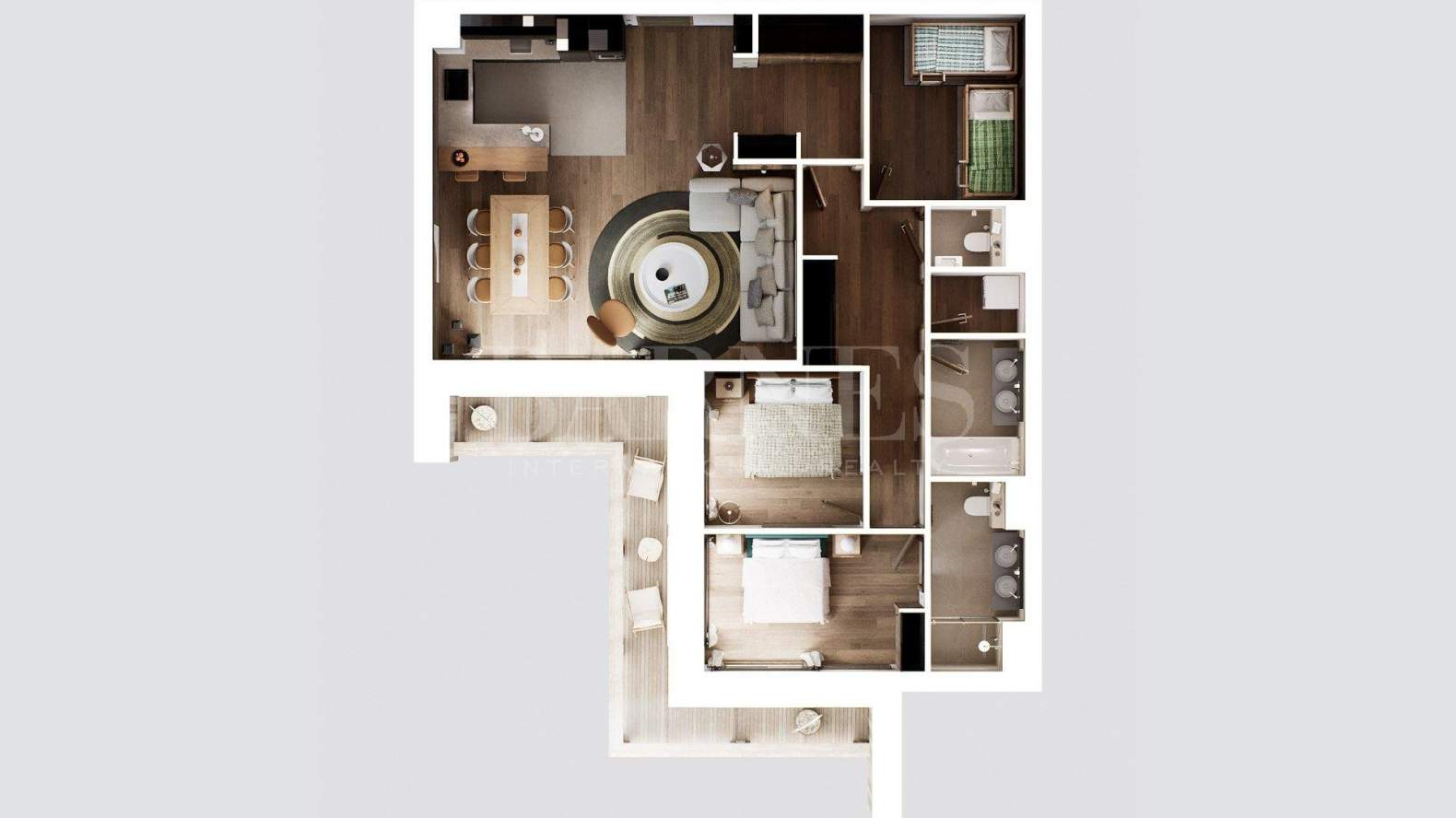 Méribel  - Appartement 4 Pièces 3 Chambres - picture 6