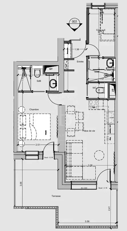 Méribel  - Appartement 3 Pi&egrave;ces 2 Chambres - picture 2
