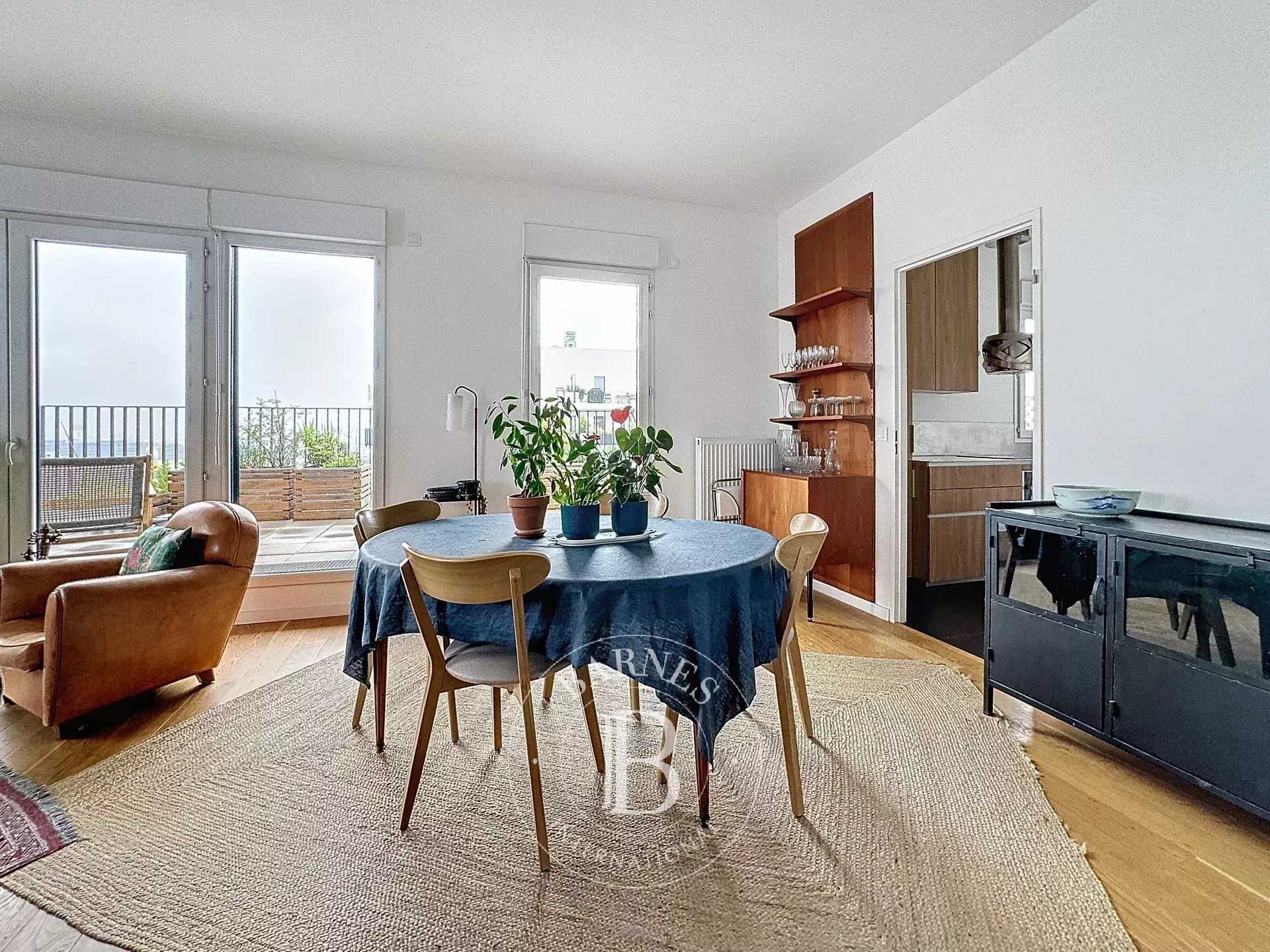 Saint-Ouen-sur-Seine  - Piso 4 Cuartos 3 Habitaciones