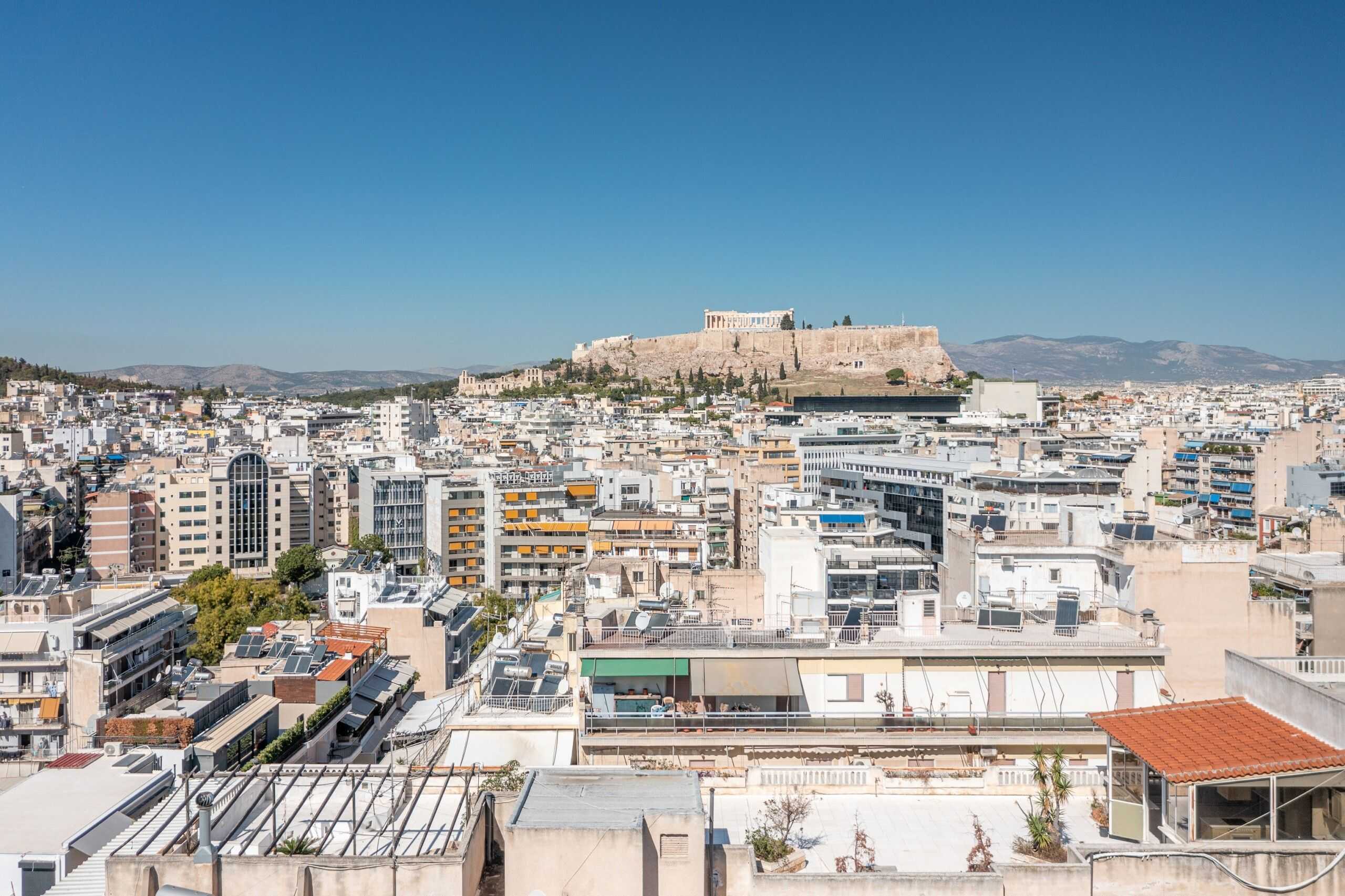 Penthouse avec Vue Dégagée | Neos Kosmos, Athènes