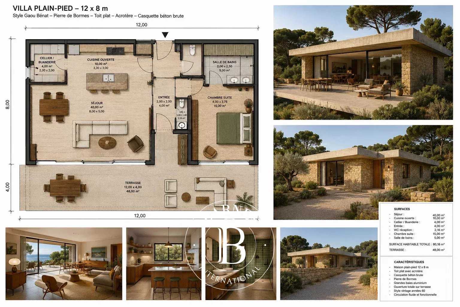 Bormes-les-Mimosas  - Terrain constructible 5 Pi&egrave;ces