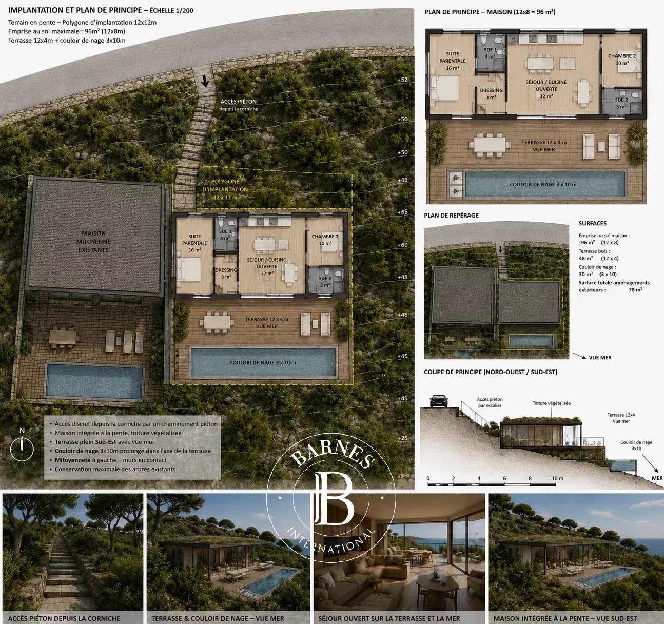 Bormes-les-Mimosas  - Terrain constructible 5 Pi&egrave;ces - picture 3